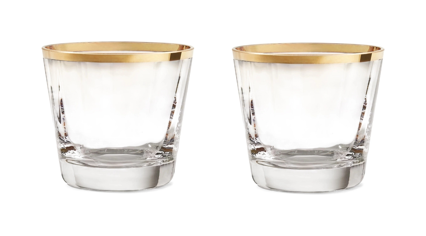 Набор из 2-х подсвечников POLO BAR 7 см стекло