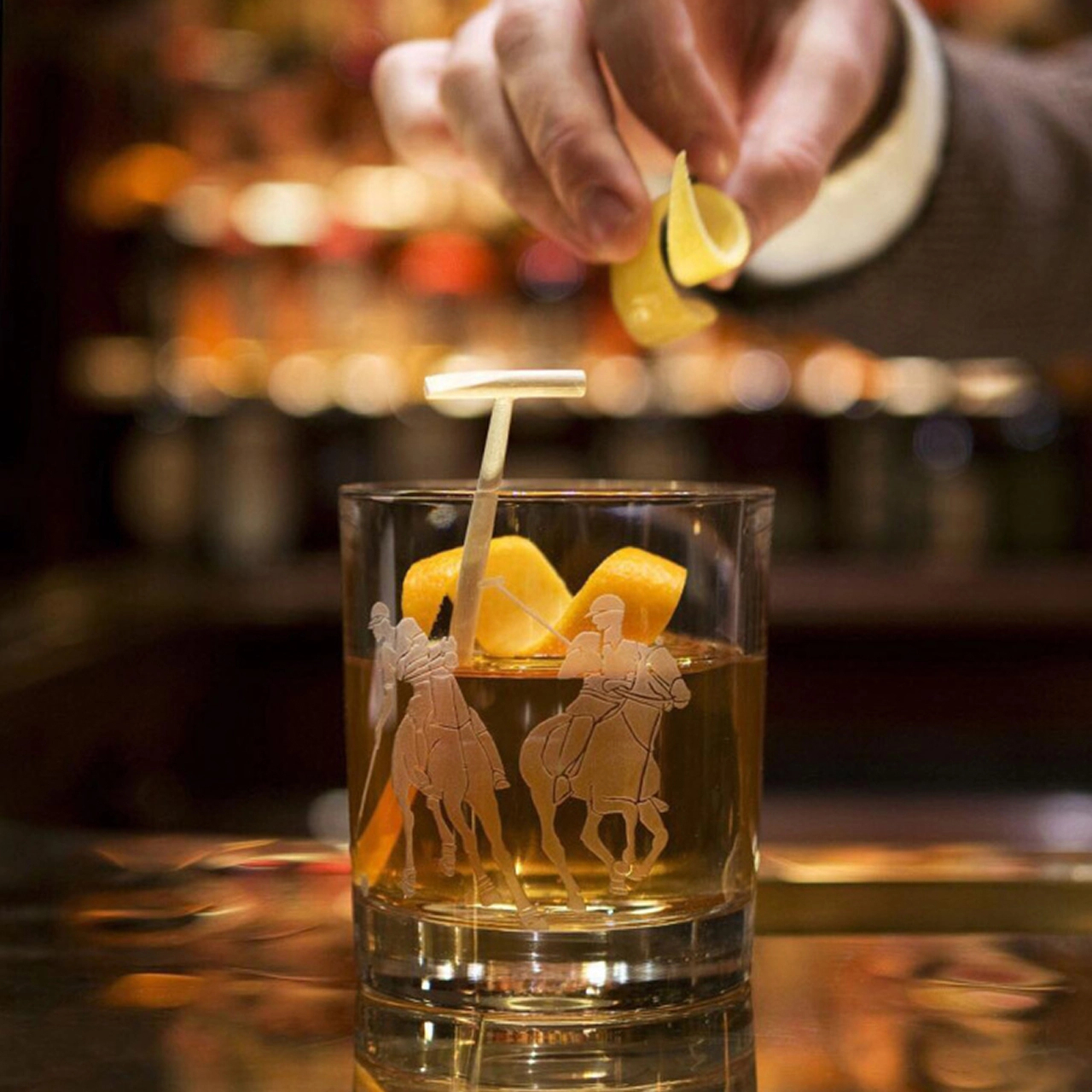 Набор из 2-х бокалов для виски GARRETT хрусталь Ralph Lauren Home 680551806001