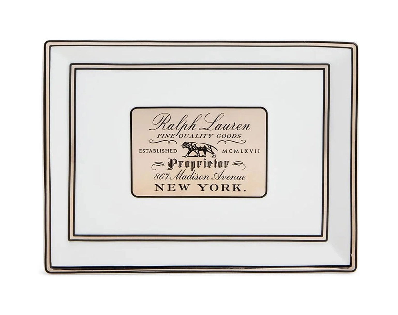 Поднос WINCOTT 20.3x15.2 см фарфор