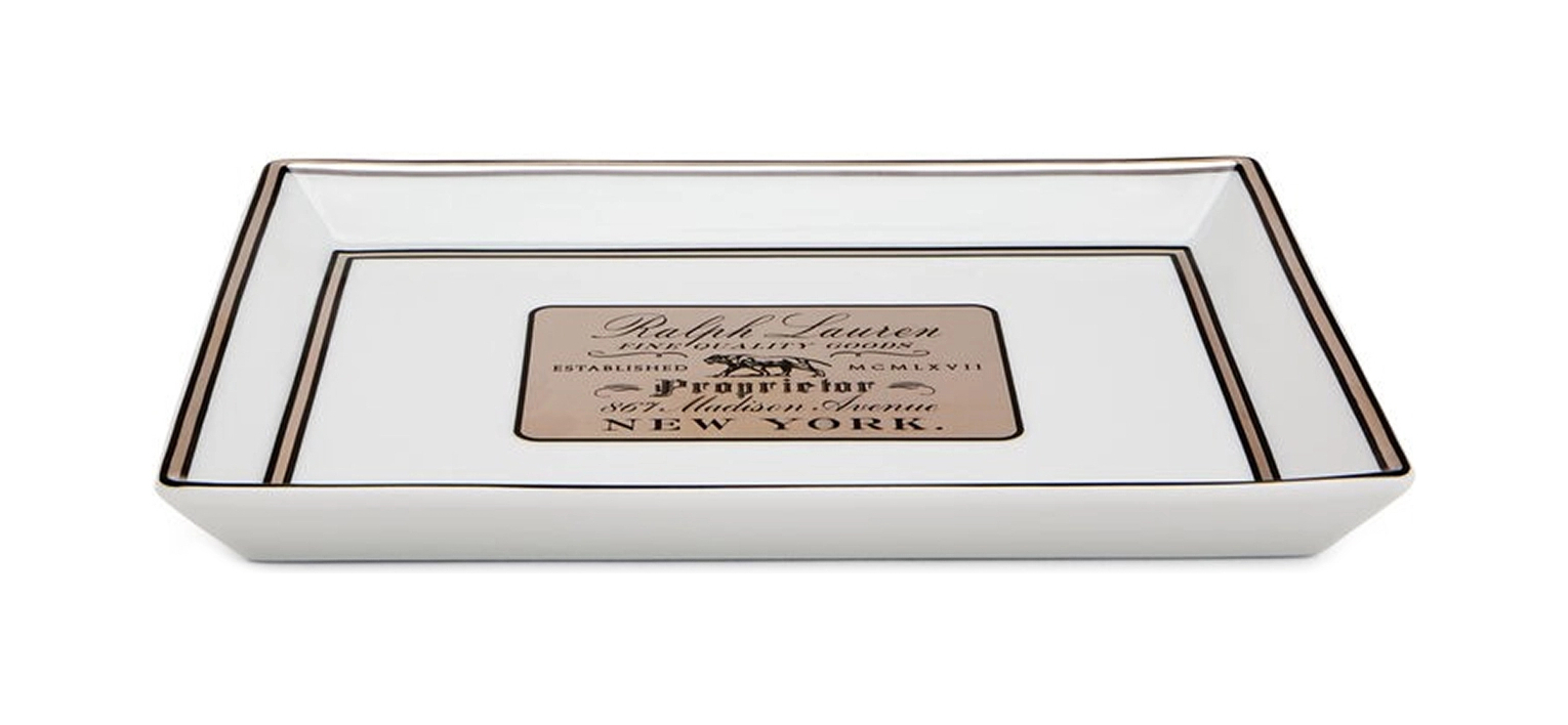 Поднос WINCOTT 20.3x15.2 см фарфор Ralph Lauren Home 682929459001