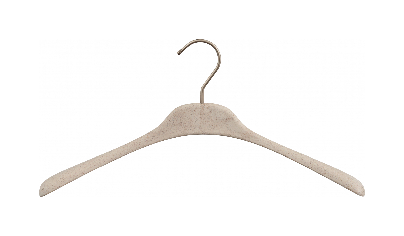 Вешалка тонкая 40 см слоновая кость, древесная паста ADJ 4030S.01.FLM.N