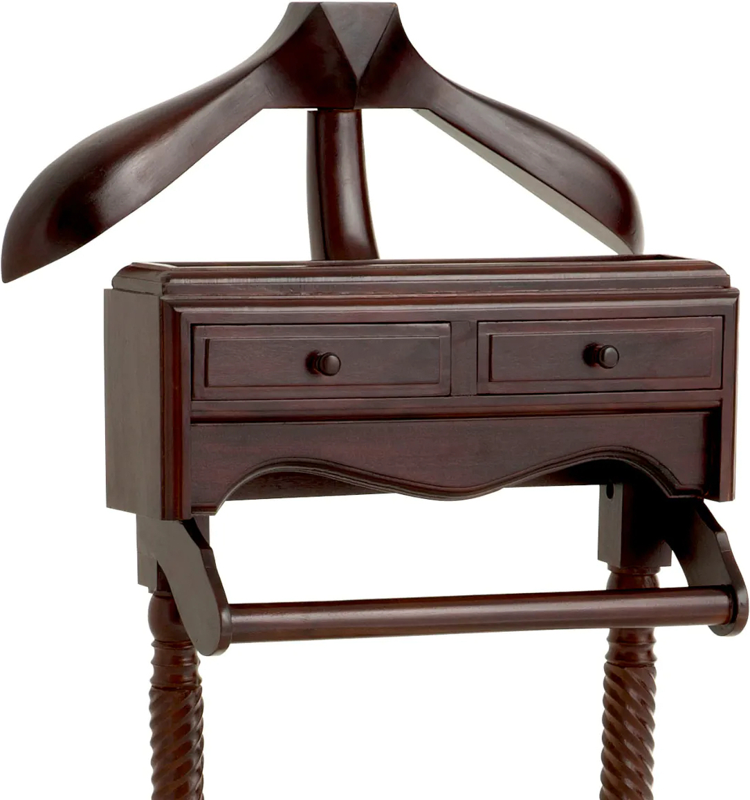 Вешалка для костюма JAQUET красное дерево, тёмно-коричневая – 2