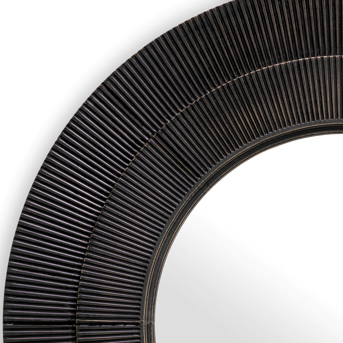 Зеркало настенное RODION 90 см круглое, бронзовая отделка – 2