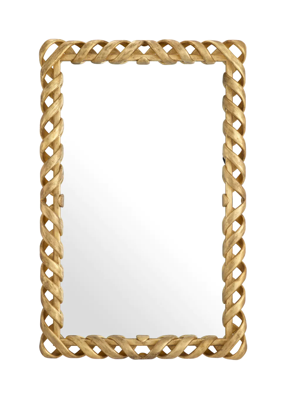 Зеркало настенное CASONE 141х93 см прямоугольное, состаренная позолота Eichholtz 118425