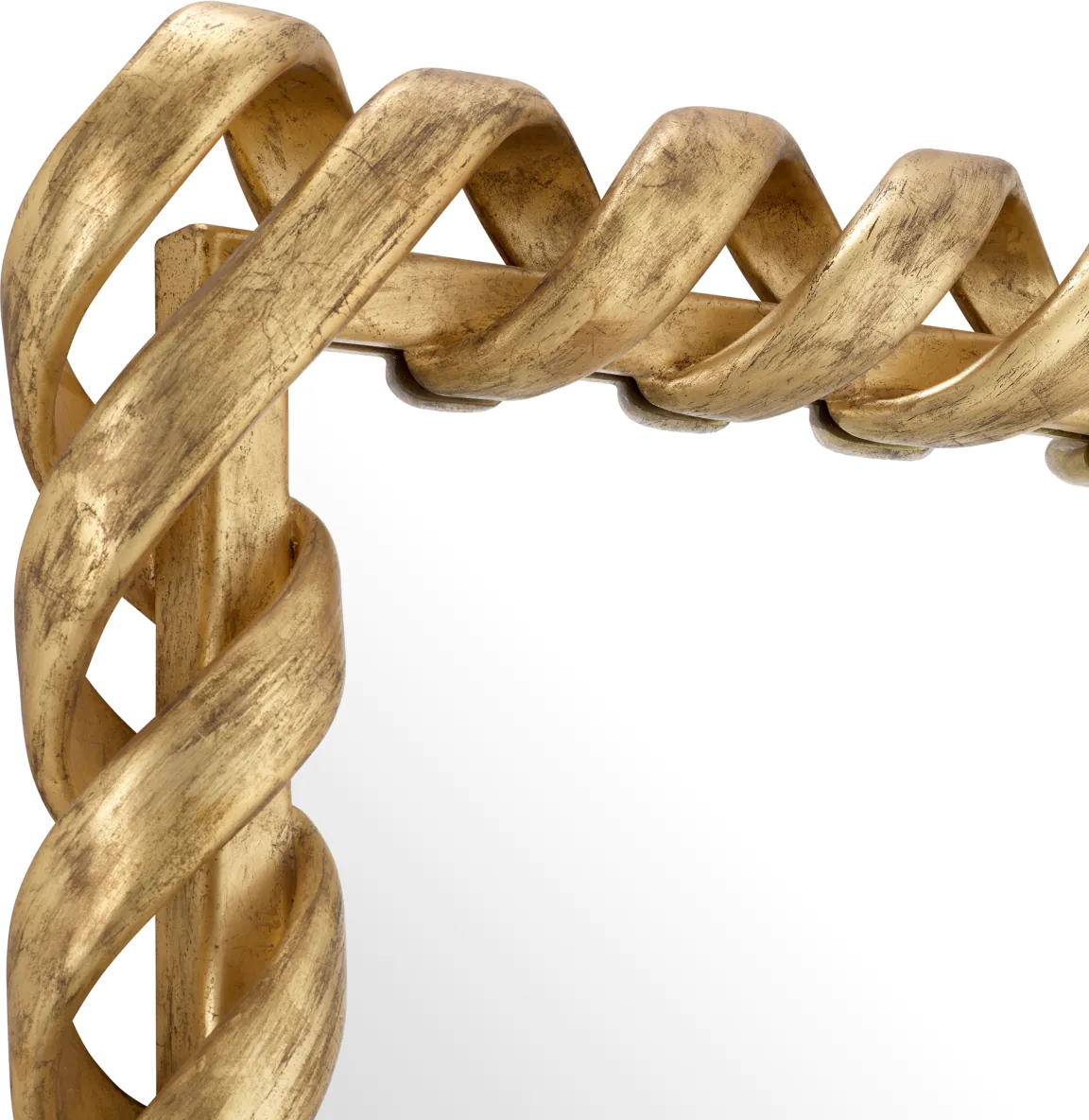 Зеркало настенное CASONE 141х93 см прямоугольное, состаренная позолота Eichholtz 118425