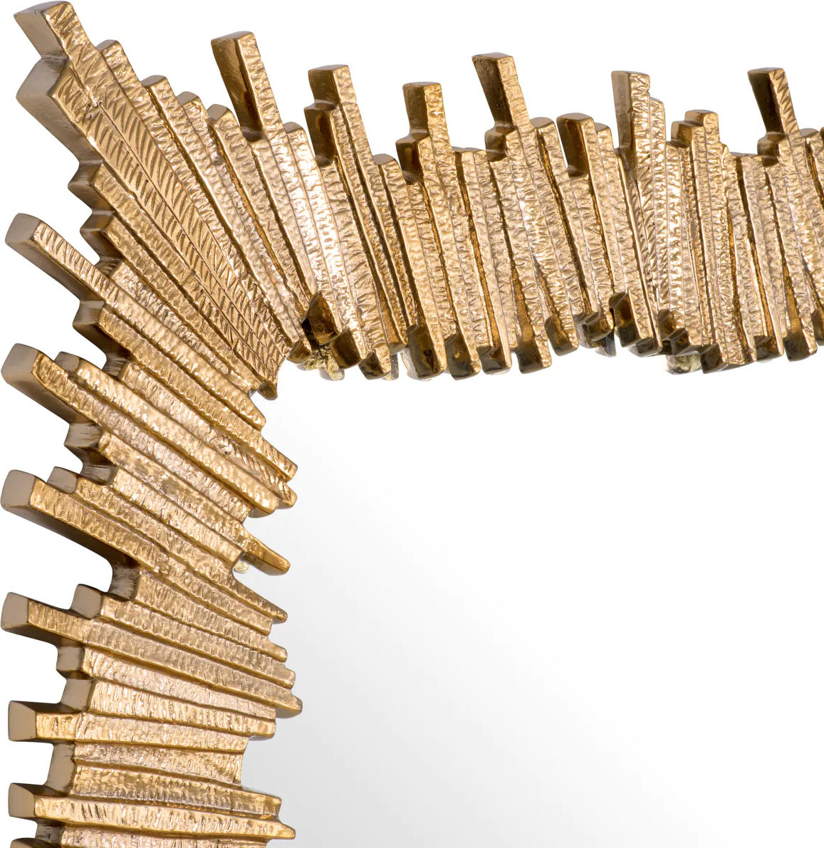 Зеркало настенное BRYANT 140х95 см прямоугольное, золотистая отделка Eichholtz 118161