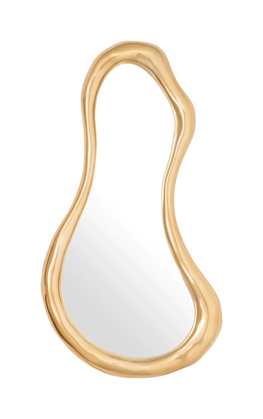 Зеркало настенное VITERBO тройное золотистая отделка Eichholtz 118219