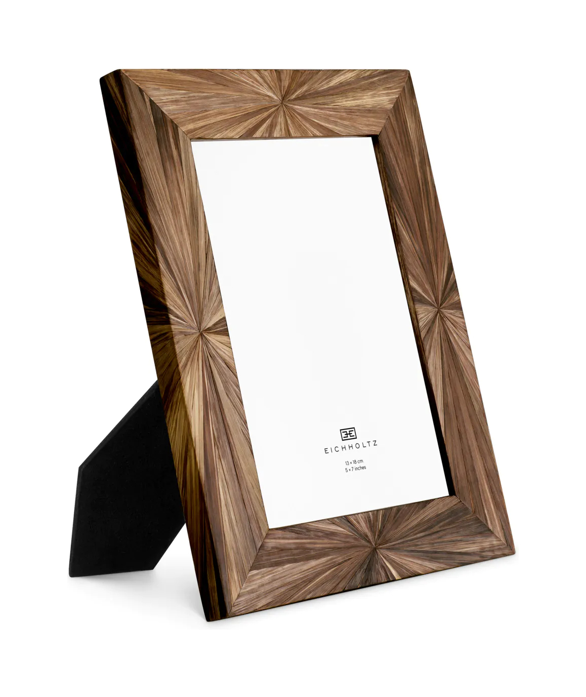 Фоторамка HARVARD L 13х18 см, соломенная инкрустация, коричневая