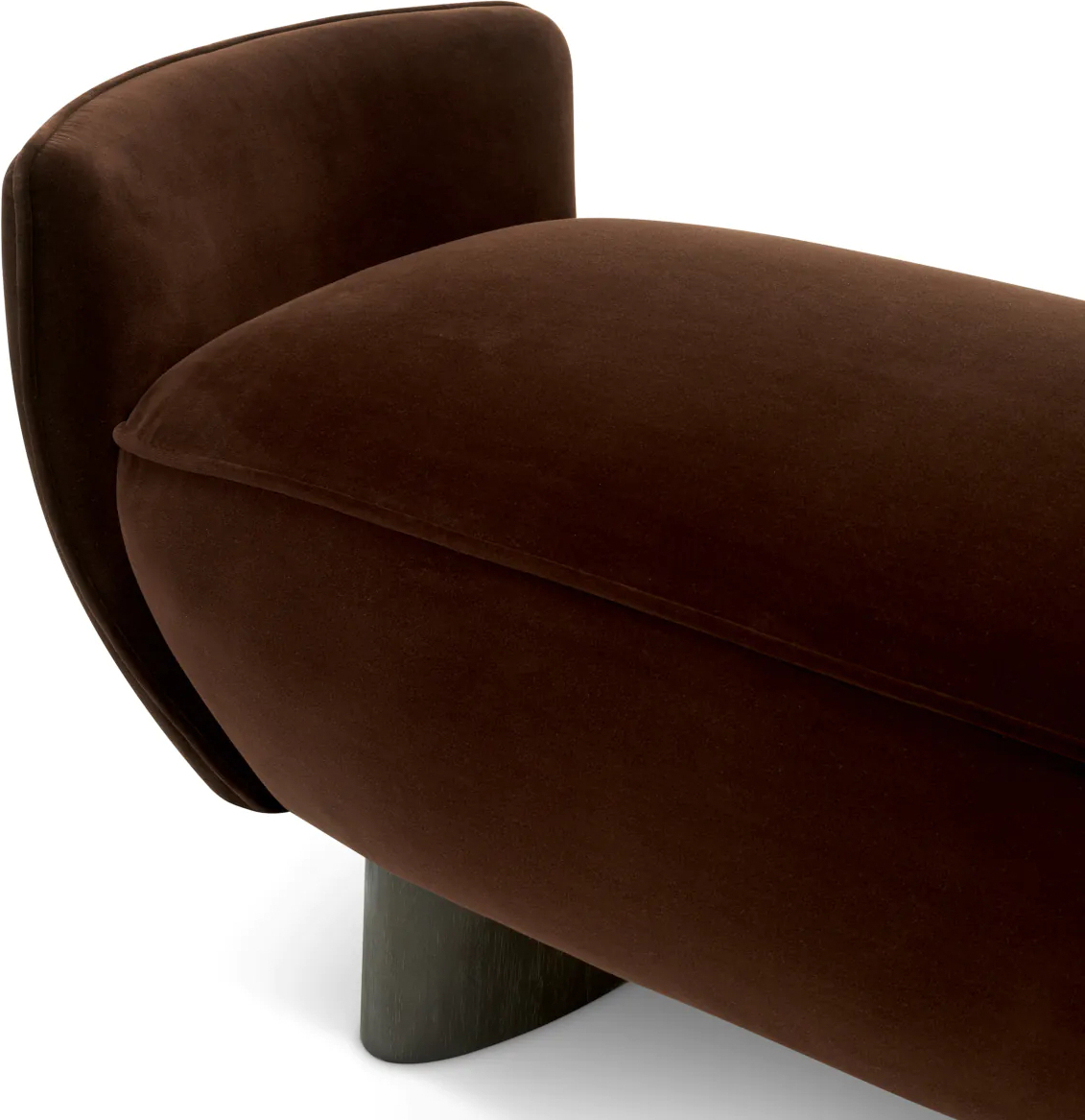 Банкетка STIRLING коричневый бархат Sonoma Eichholtz 119394