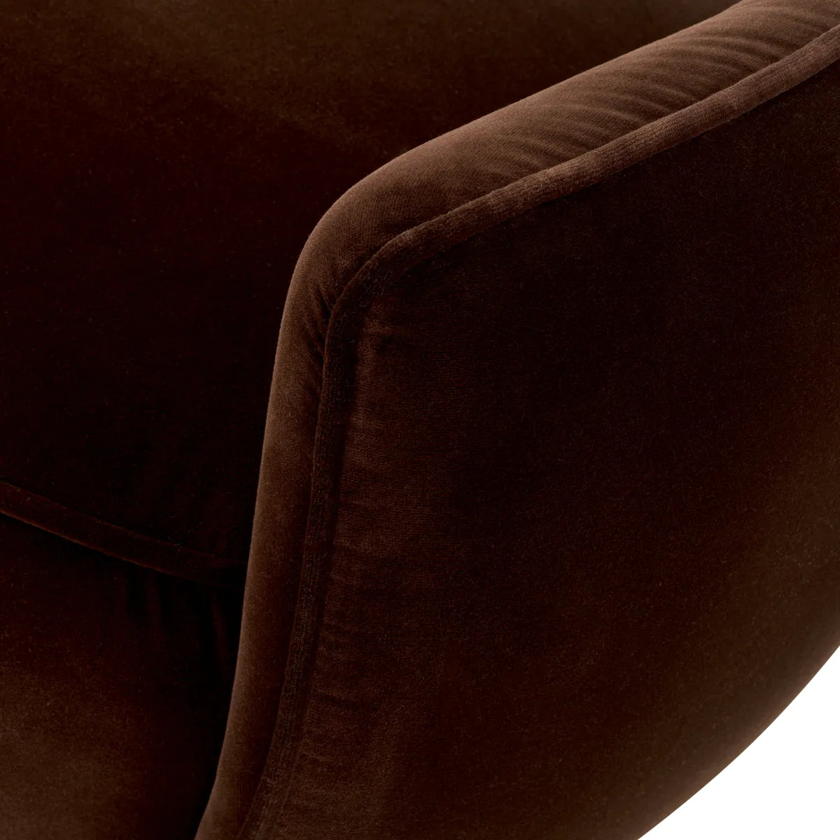Банкетка STIRLING коричневый бархат Sonoma Eichholtz 119394