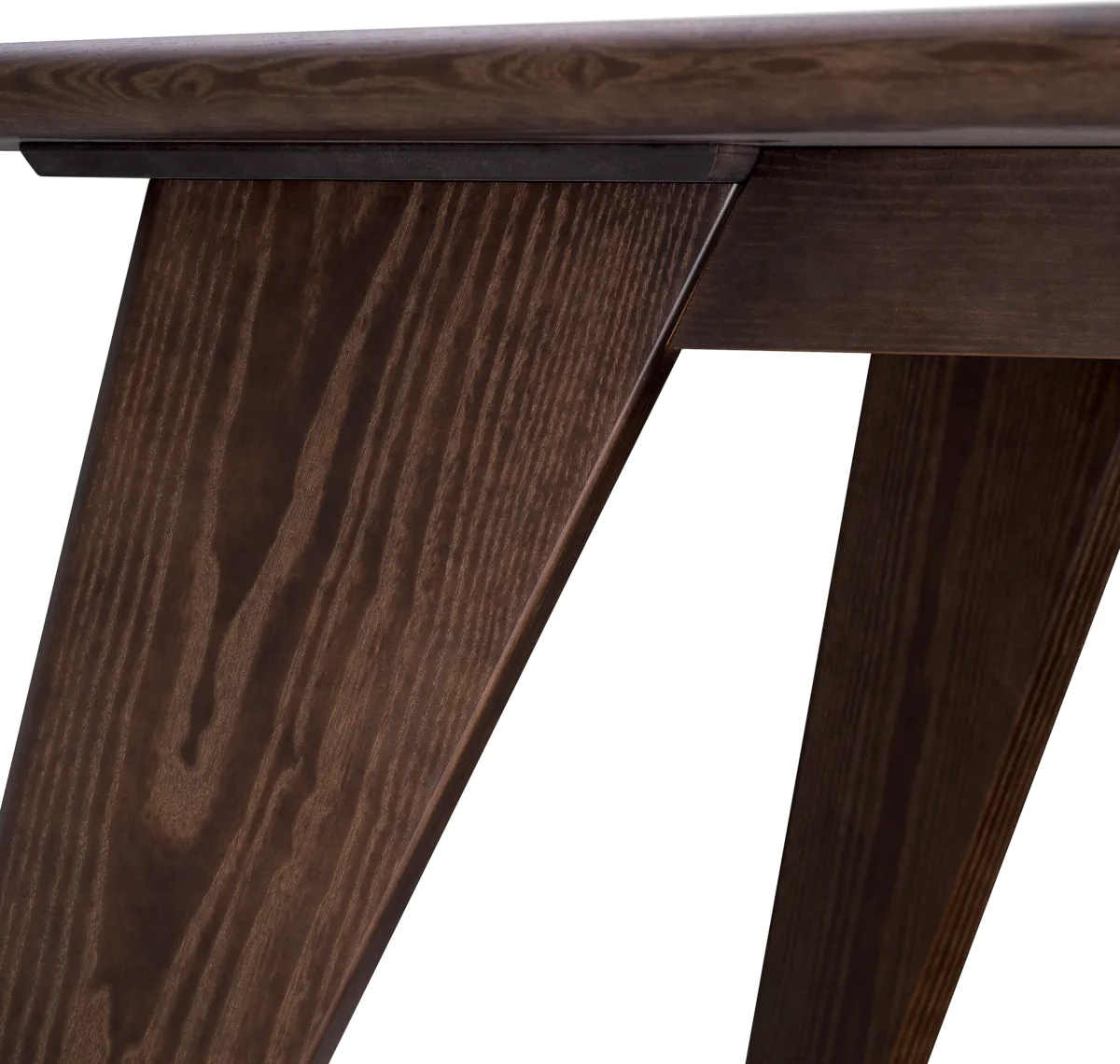 Обеденный стол LANGFORD 240х100 см прямоугольный, тёмный ясень Eichholtz 119491