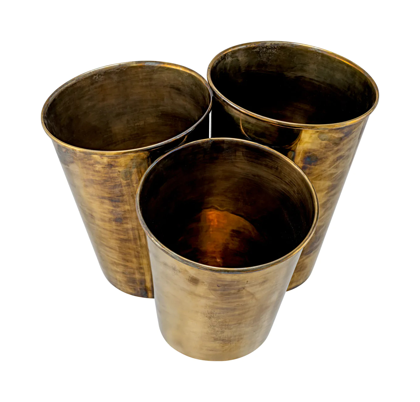 Ведро для льда CHRISTIAN тройное, латунь Eichholtz 118863