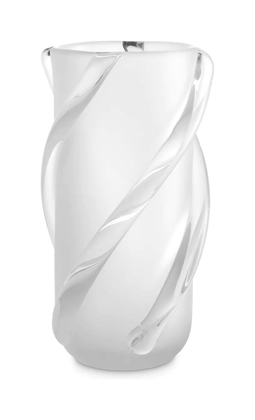 Ваза для цветов CELESTINO L матовая белая