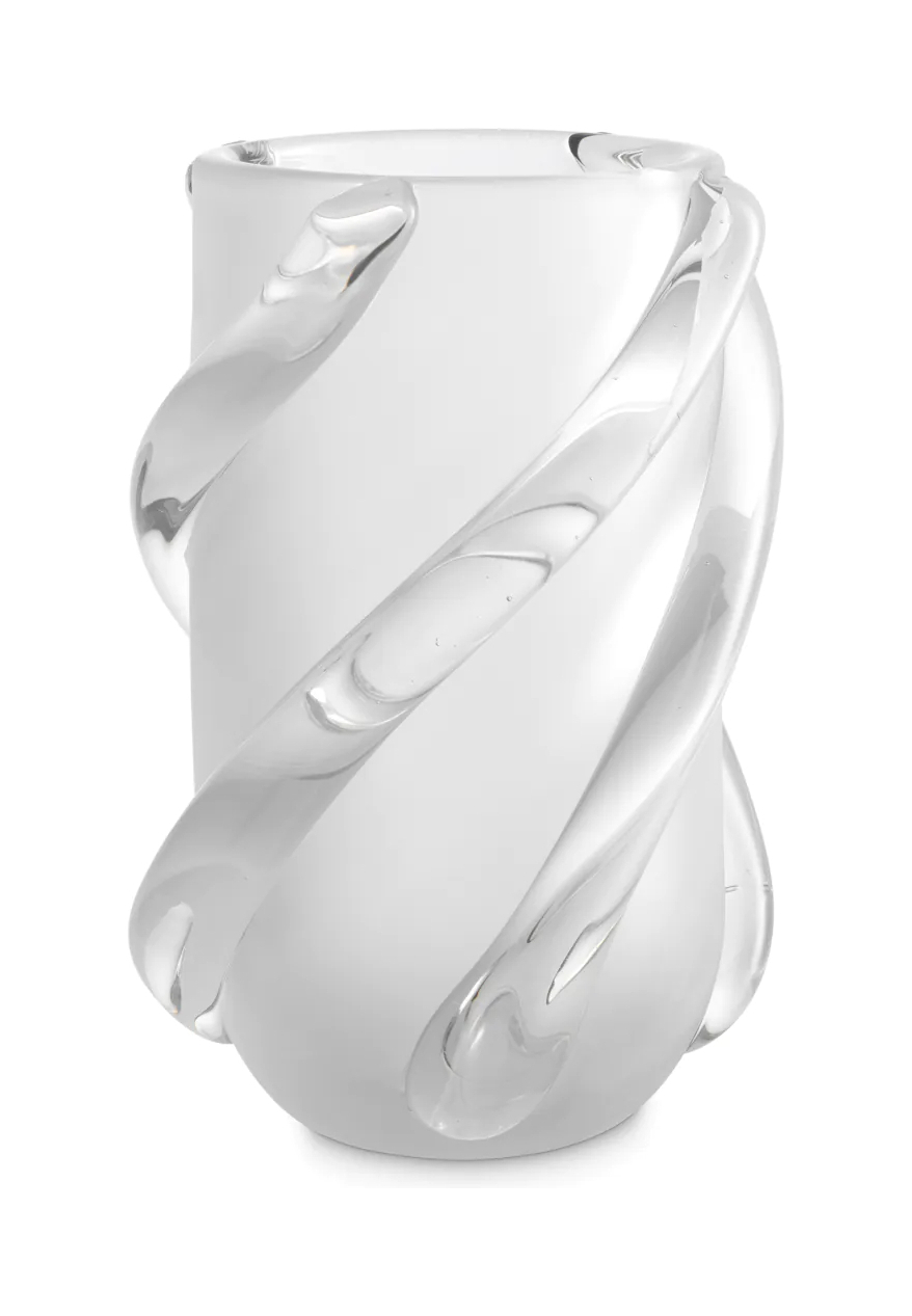 Ваза для цветов CELESTINO M 26 см матовая белая