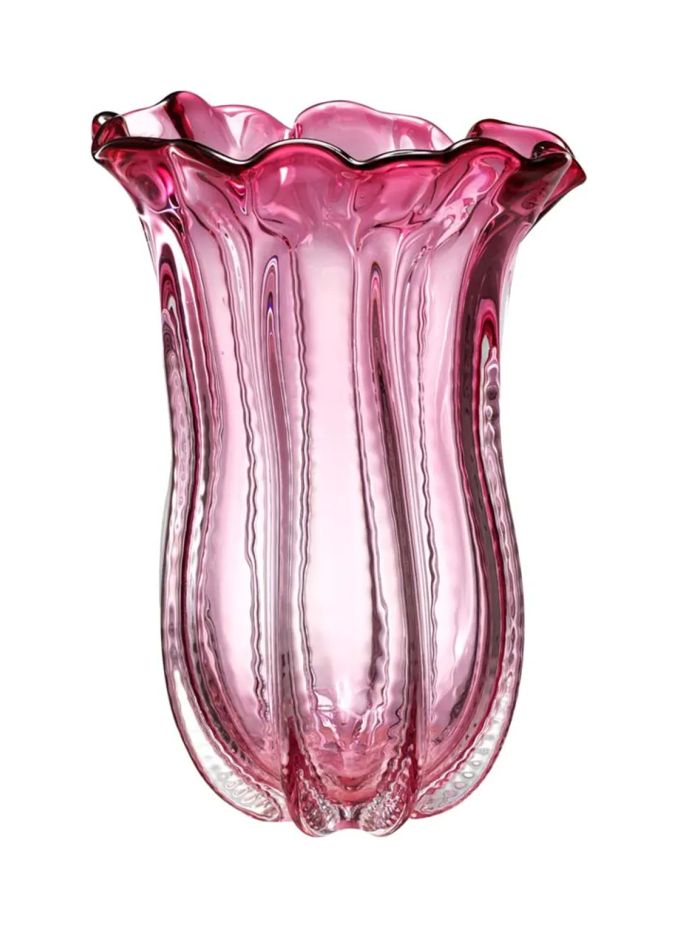 Ваза для цветов CALIENTE L 35 см розовая