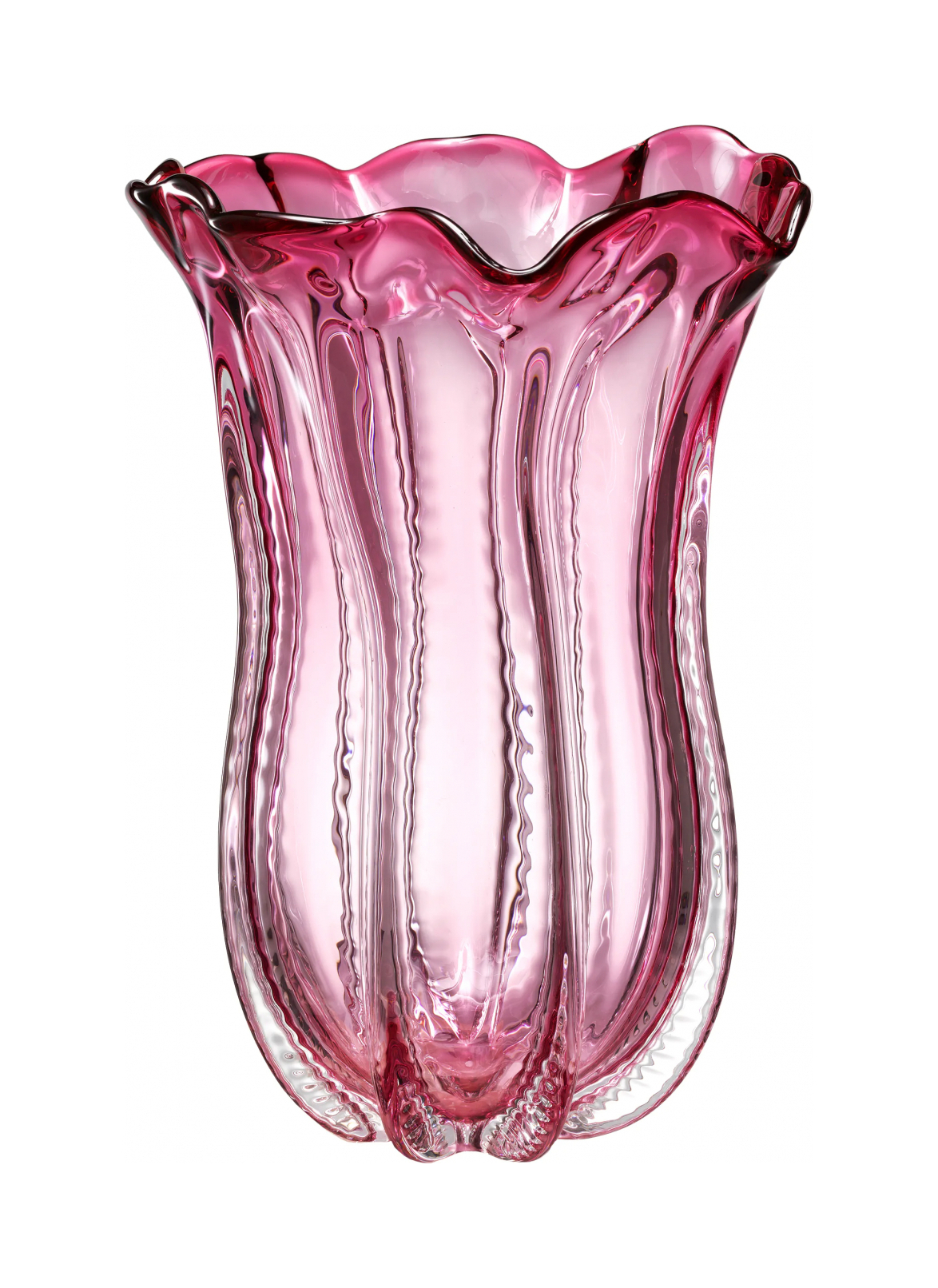 Ваза для цветов CALIENTE L 35 см розовая Eichholtz 112568