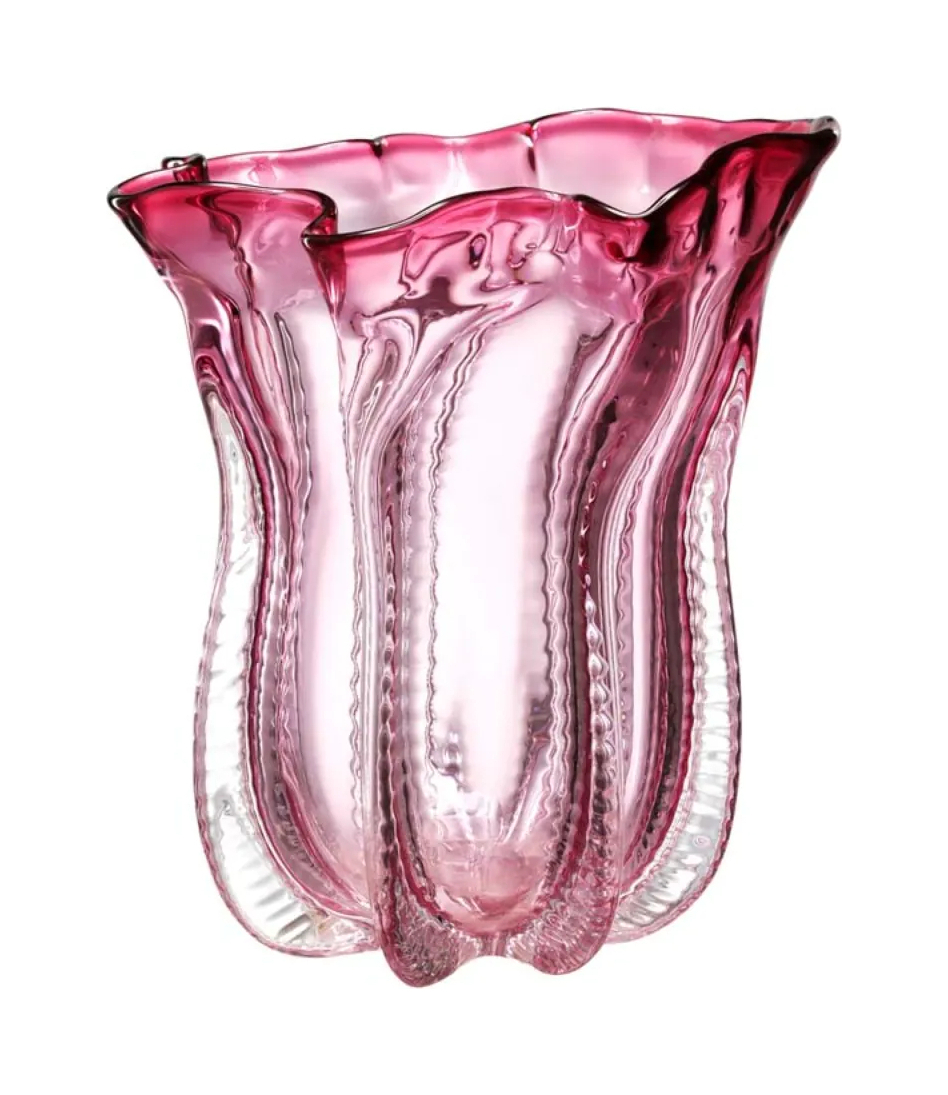 Ваза для цветов CALIENTE S 28 см розовая