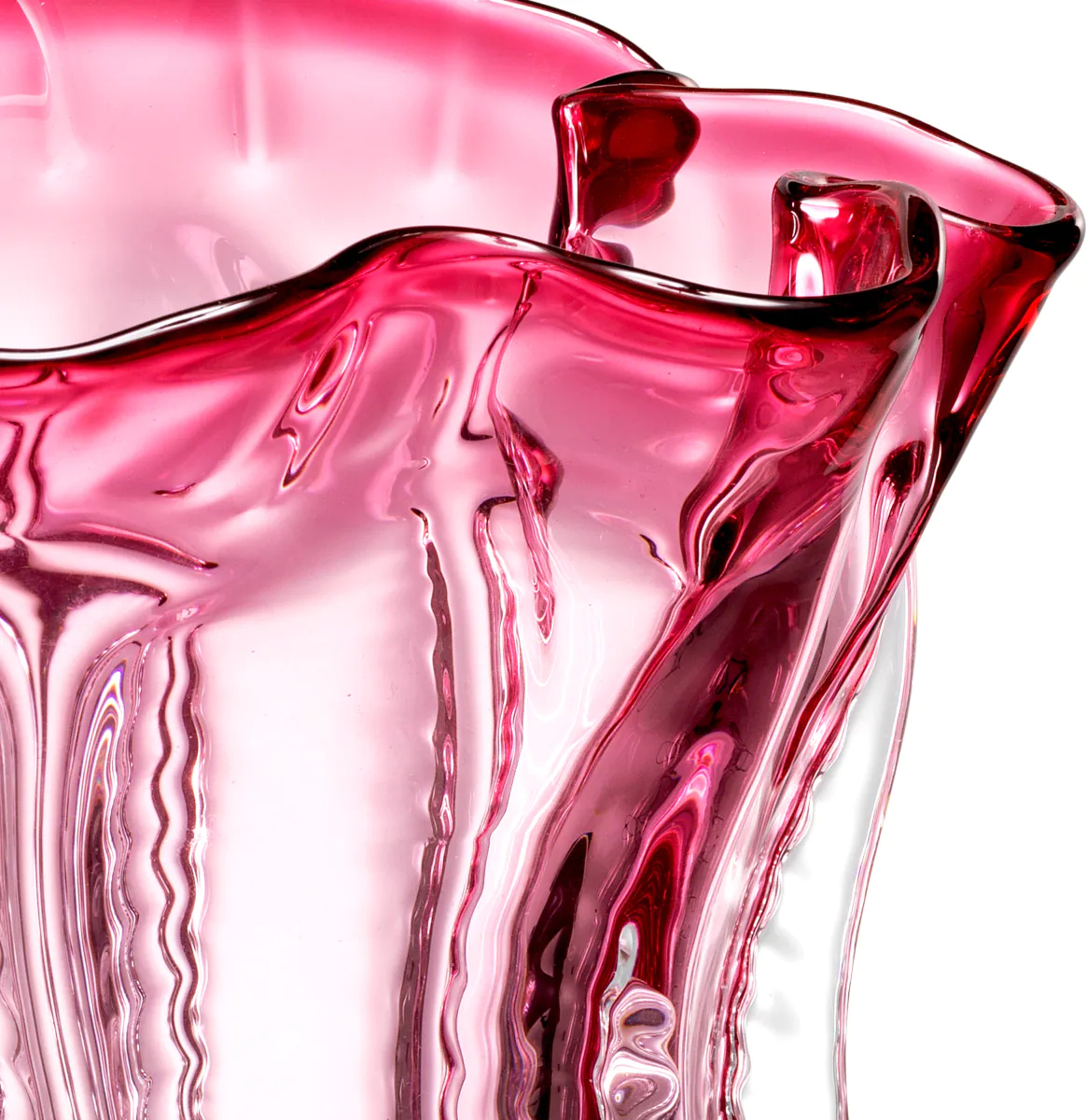 Ваза для цветов CALIENTE S 28 см розовая – 2