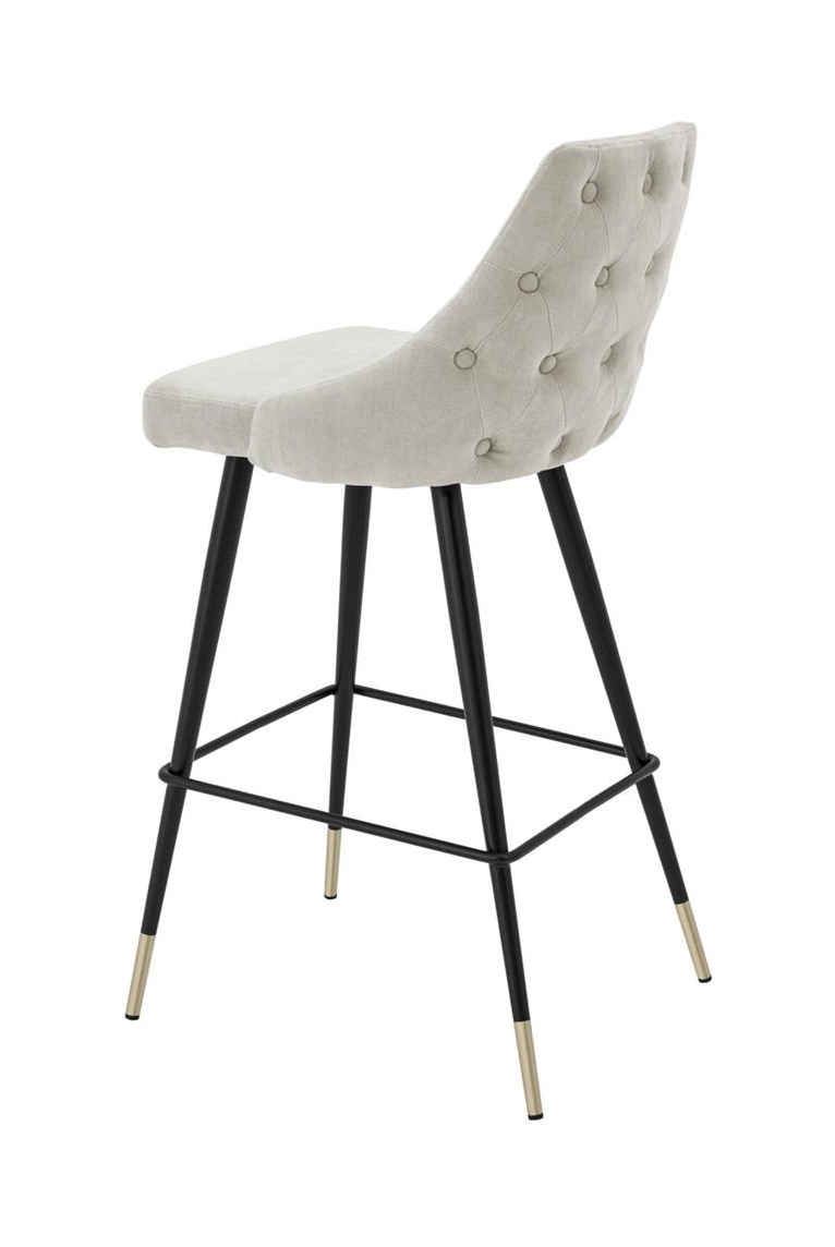 Барный стул CEDRO бежевый велюр Eichholtz 112060