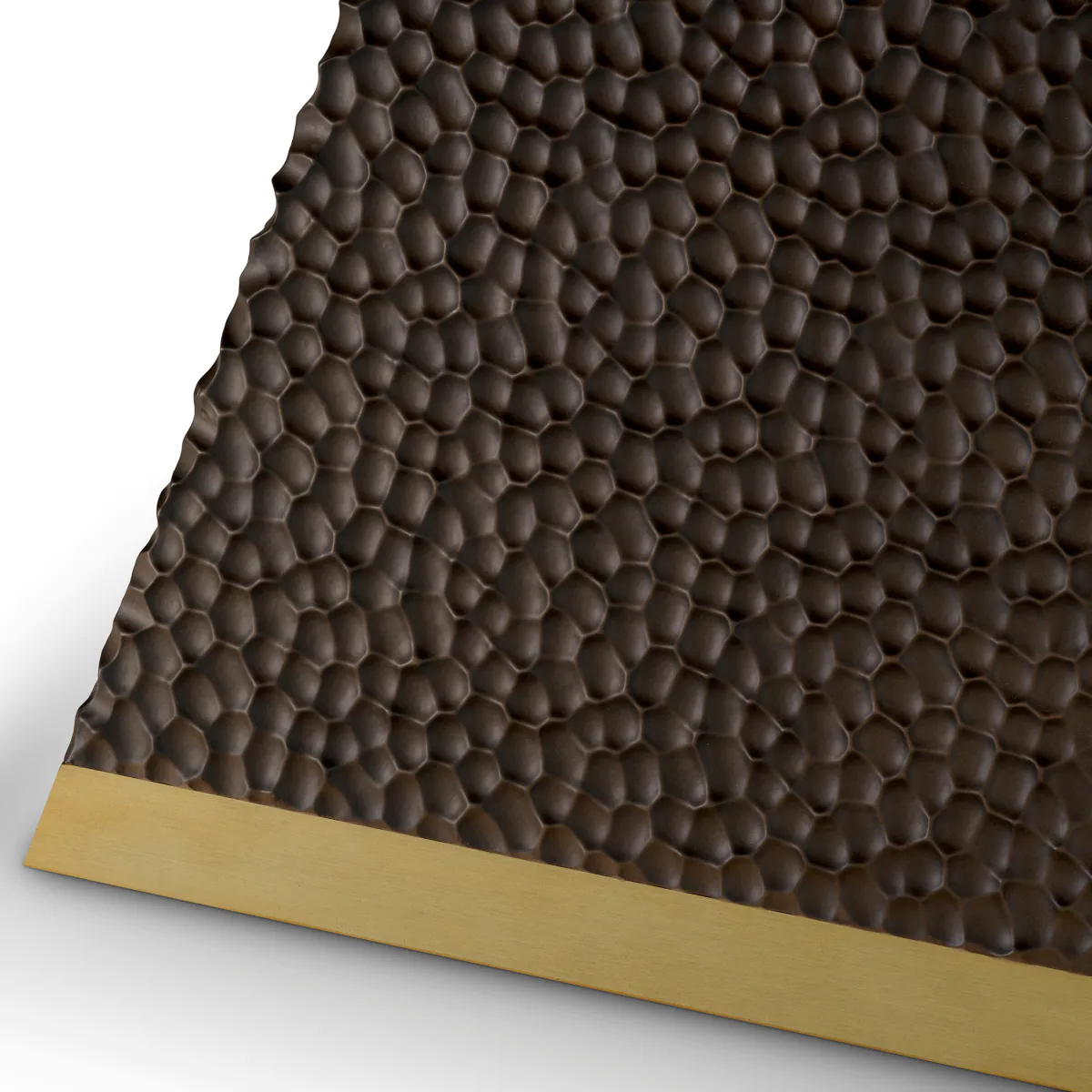 Обеденный стол REXTON квадратный, дуб, латунь Eichholtz 119928