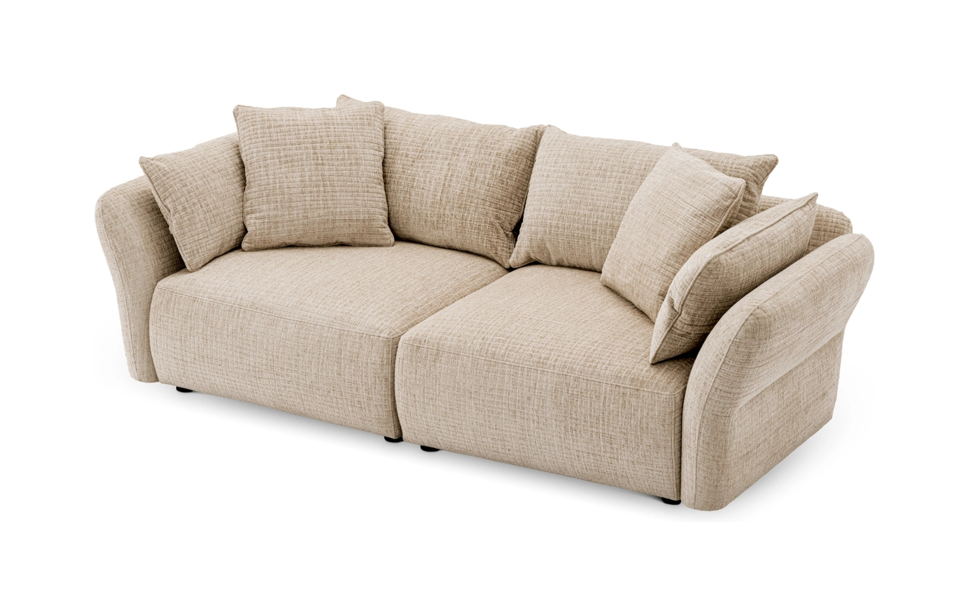 Диван ZEVRON 234х112 см кремовый Eichholtz 120126