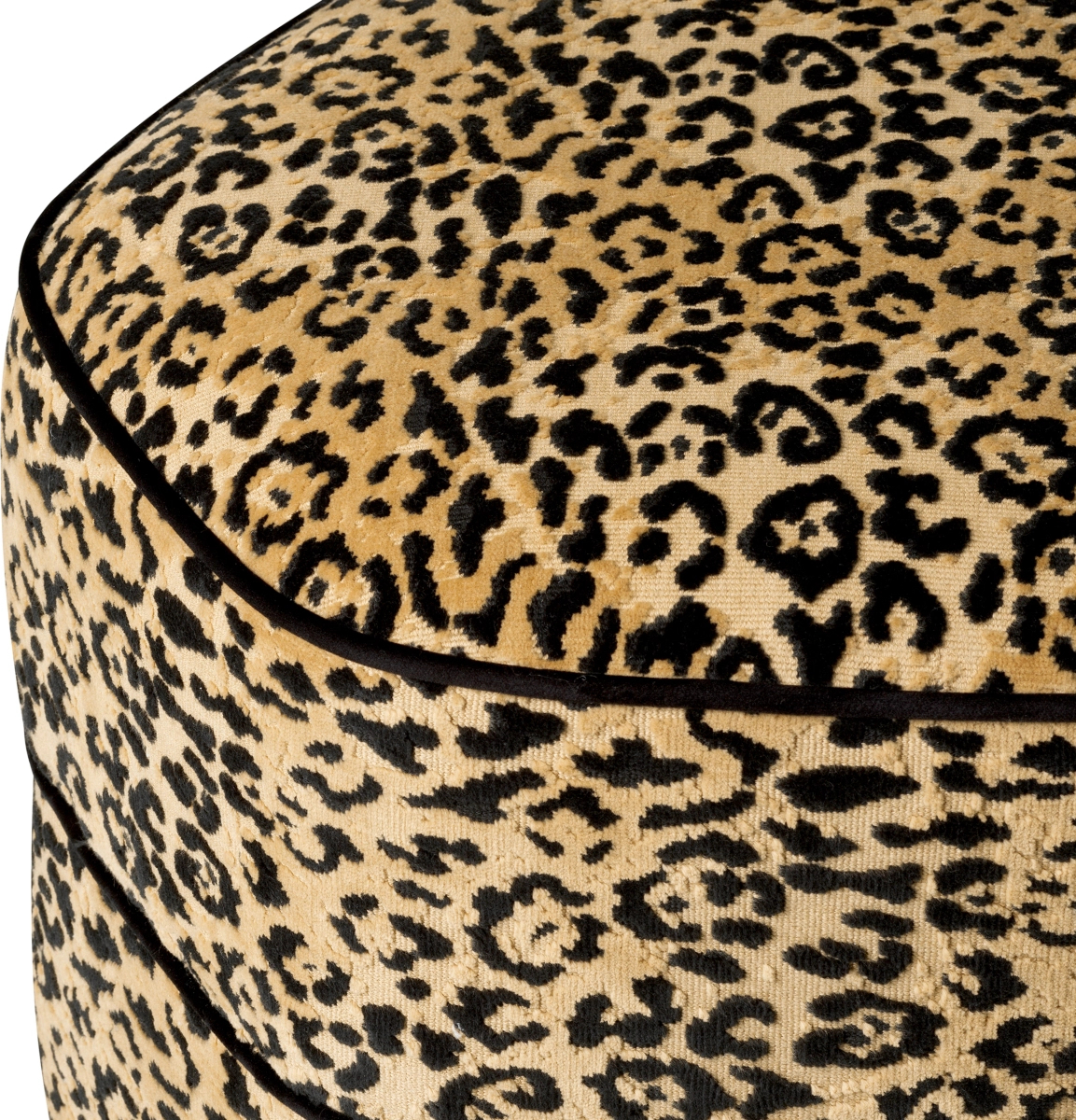 Пуф ROOSEVELT вращающийся 46х43 см шестиугольный Eichholtz TM0352