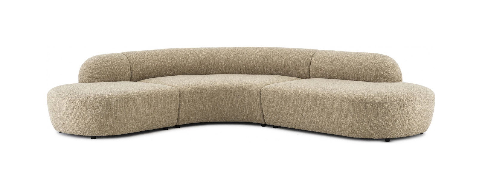 Диван BJÖRN L 300х257 см, песочный, букле Eichholtz 116507