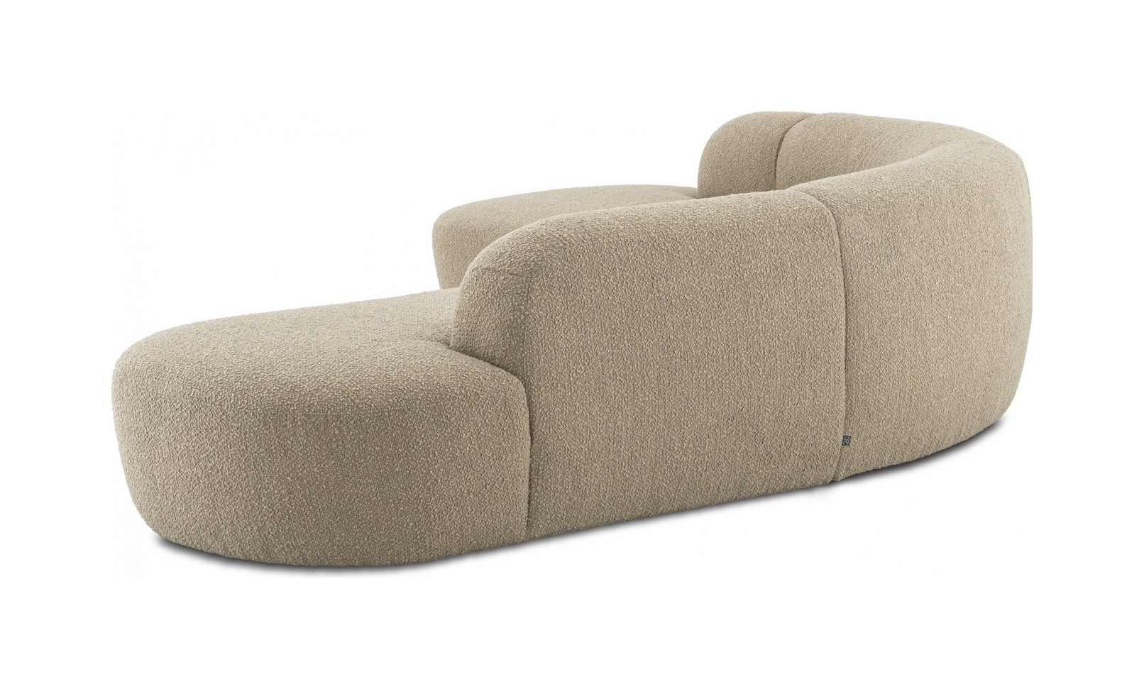 Диван BJÖRN L 300х257 см, песочный, букле Eichholtz 116507