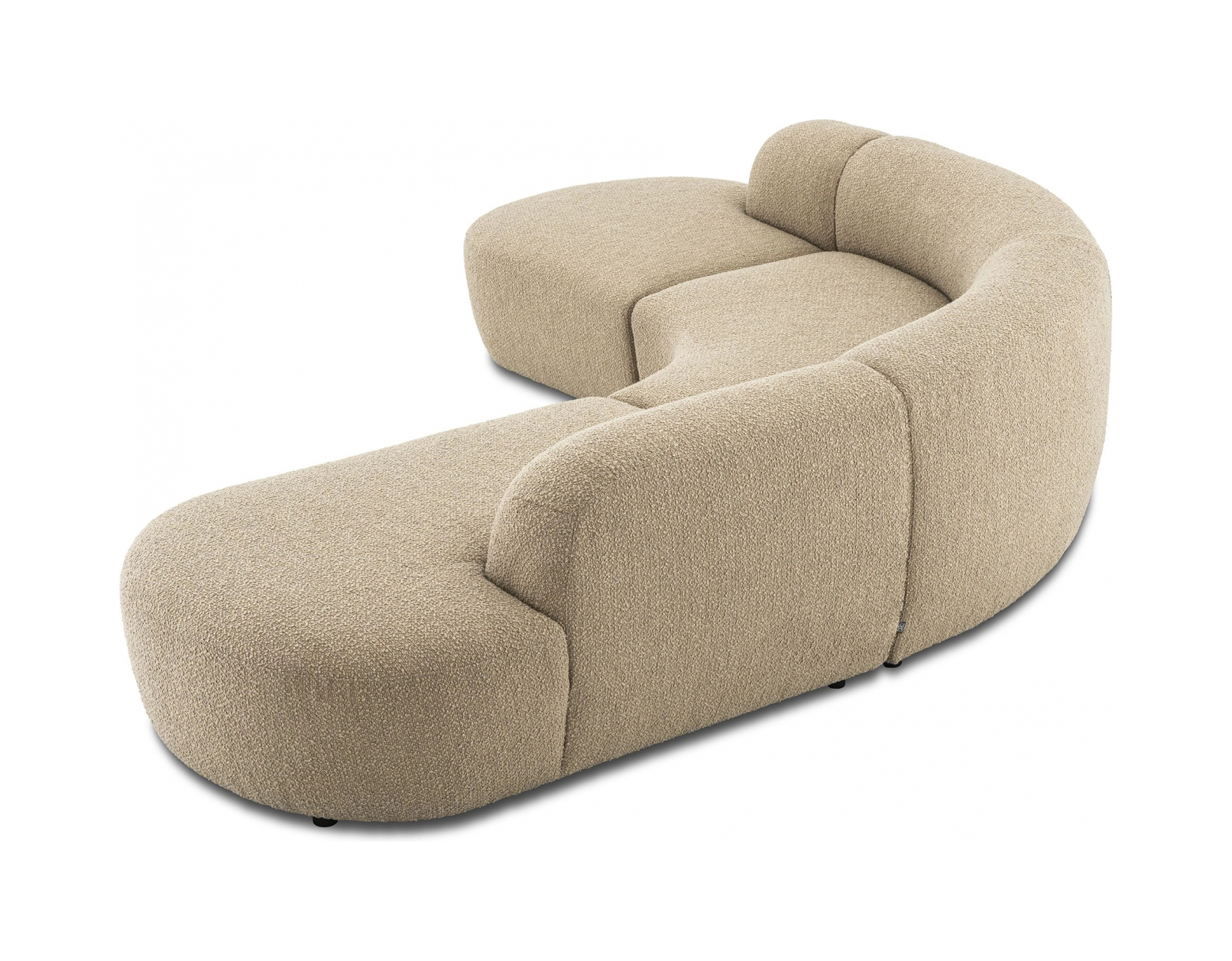 Диван BJÖRN L 300х257 см, песочный, букле Eichholtz 116507