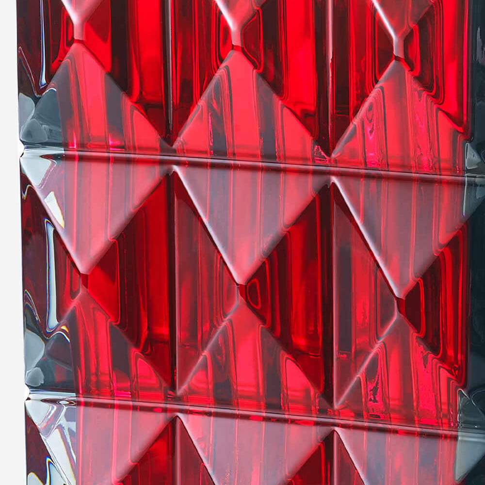 Ваза Louxor 20 см красная, хрусталь Baccarat 2808408