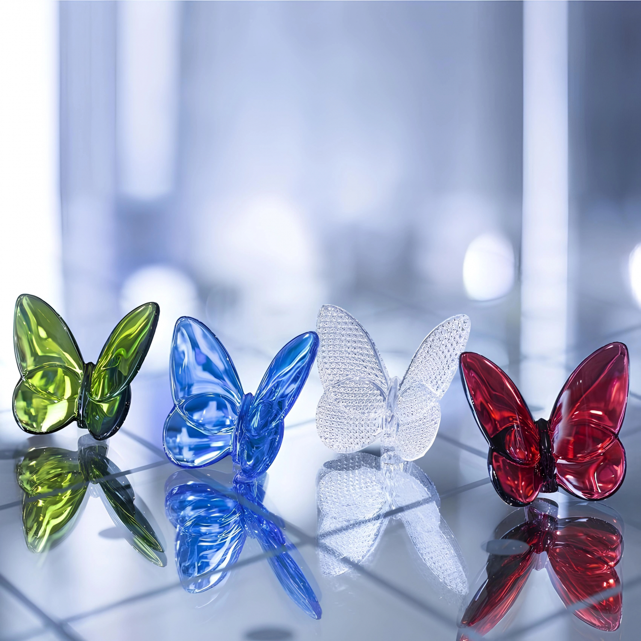 Статуэтка LUCKY BUTTERFLY DIAMOND 8 см прозрачная, хрусталь – 2