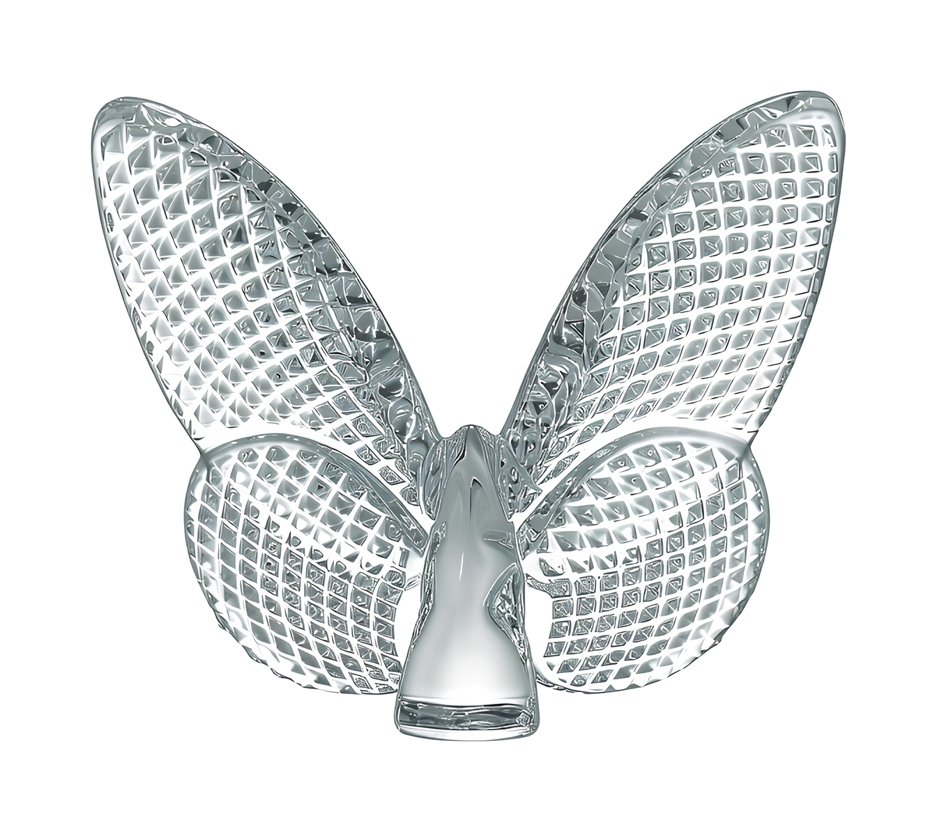 Статуэтка LUCKY BUTTERFLY DIAMOND 8 см прозрачная, хрусталь Baccarat 2808496