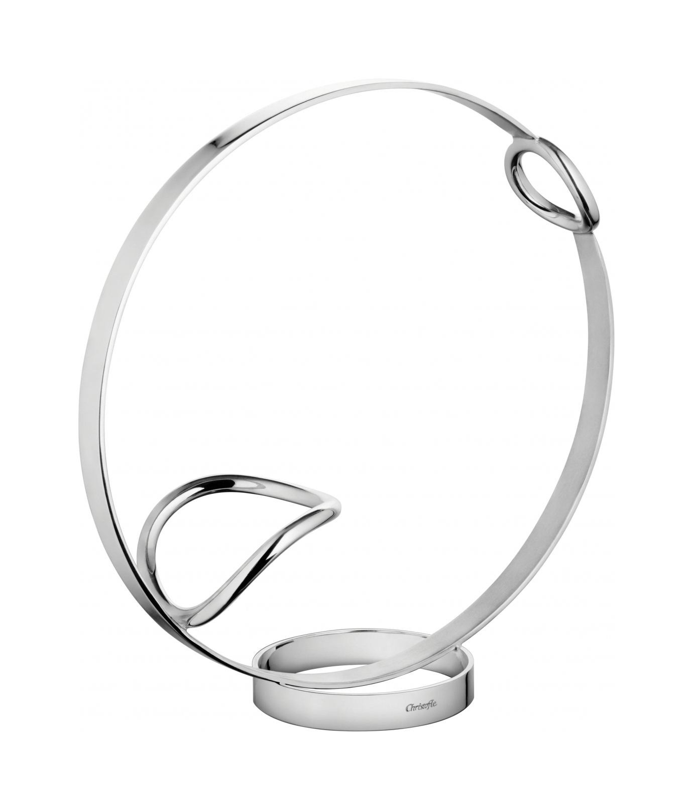 Держатель для вина Vertigo 23.5 см посеребрение