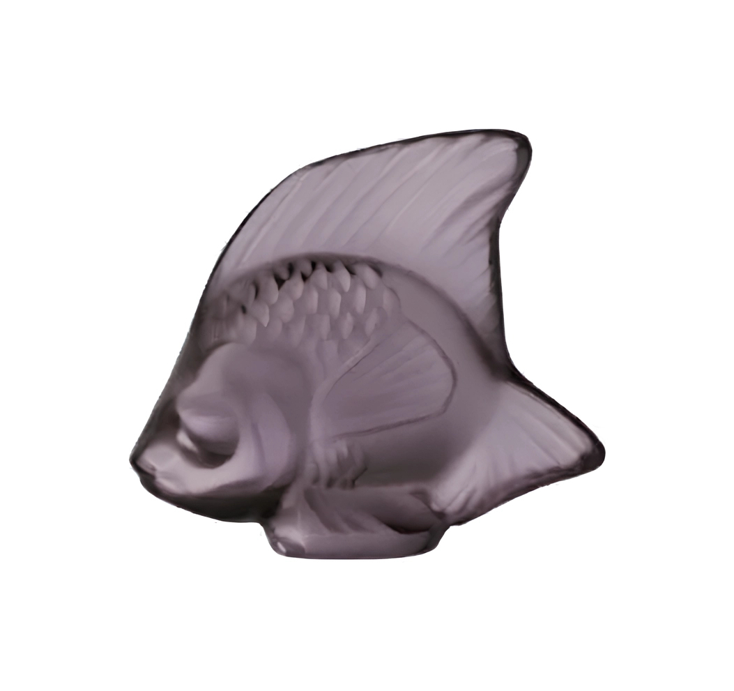 Статуэтка Рыбка пурпурная, хрусталь