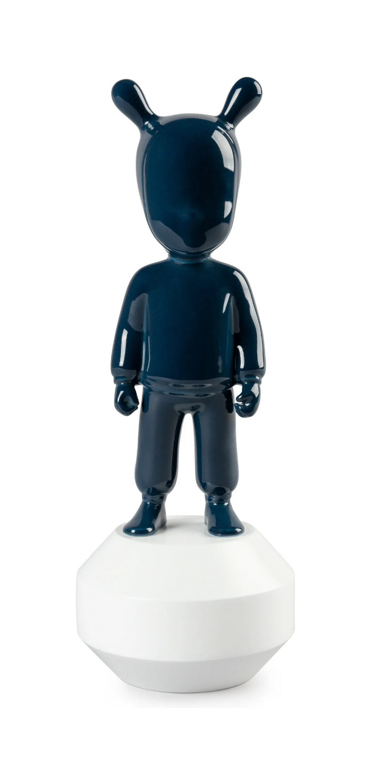 Статуэтка Пришелец 30 см тёмно-синий, фарфор