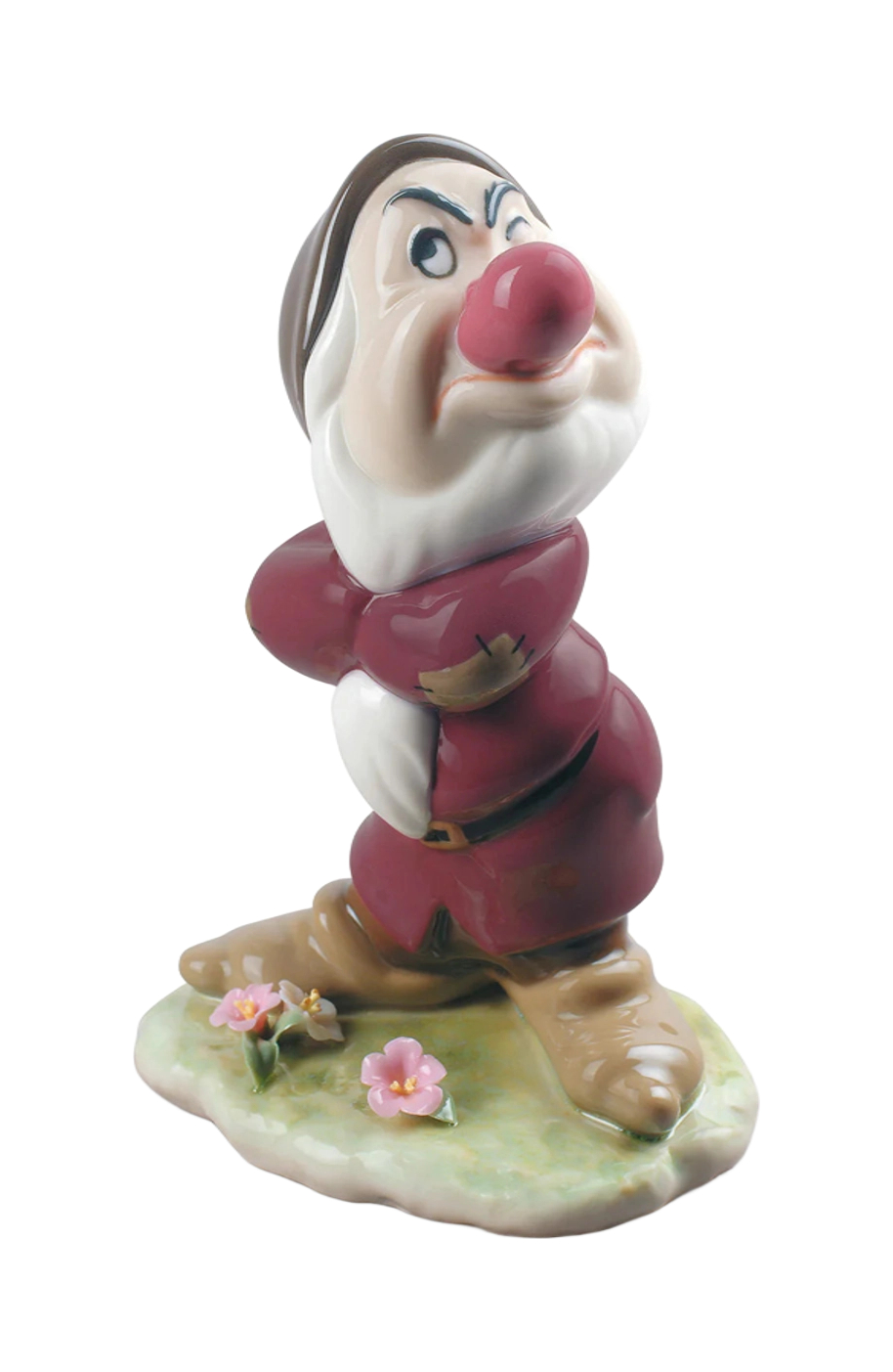 Статуэтка Гном ворчун 9х7 см фарфор