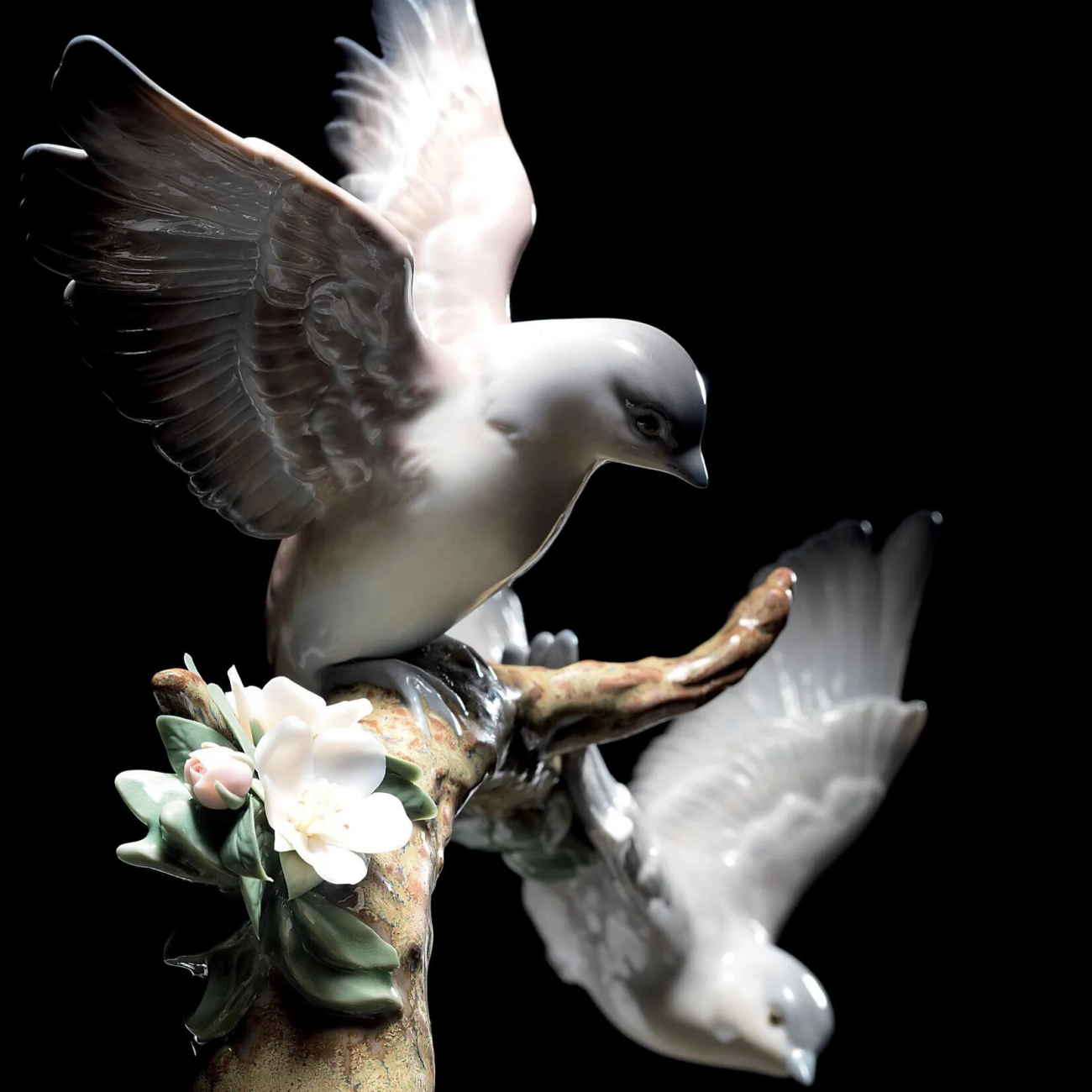 Статуэтка Лесные трели 47х28 см фарфор Lladro 01008315