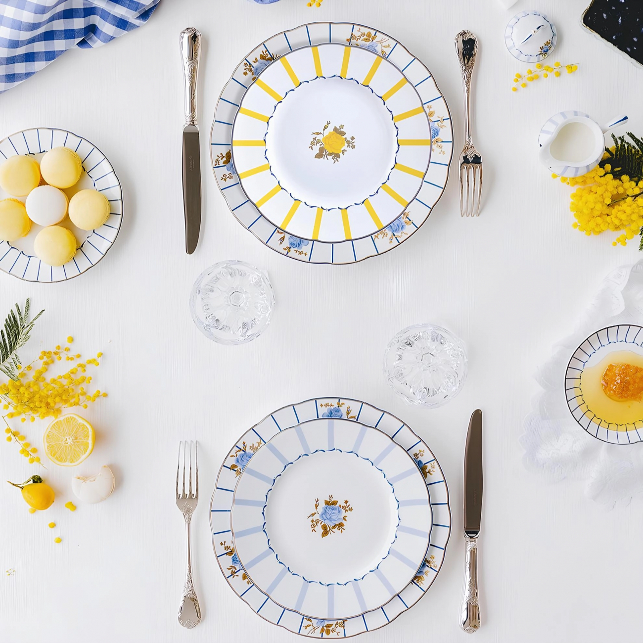 Тарелка салатная Brocante 21 см фарфор Bernardaud 1974/17