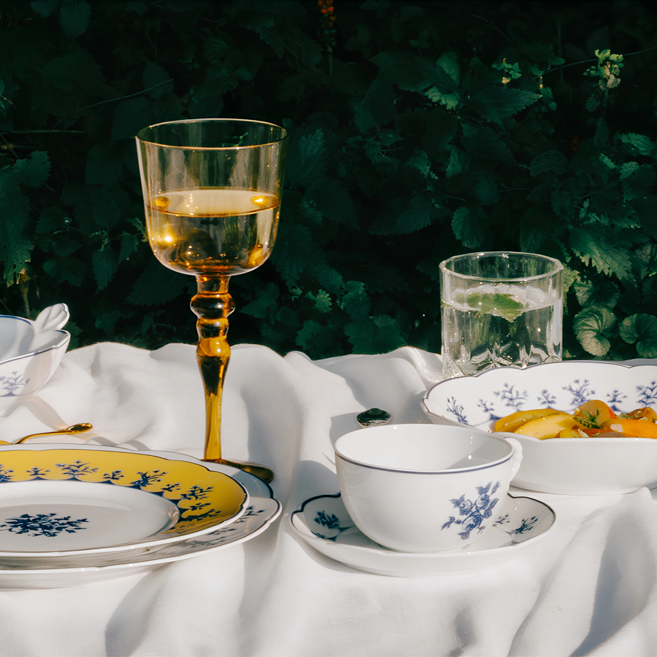 Чайная чашка с блюдцем Brocante 130 мл фарфор – 2