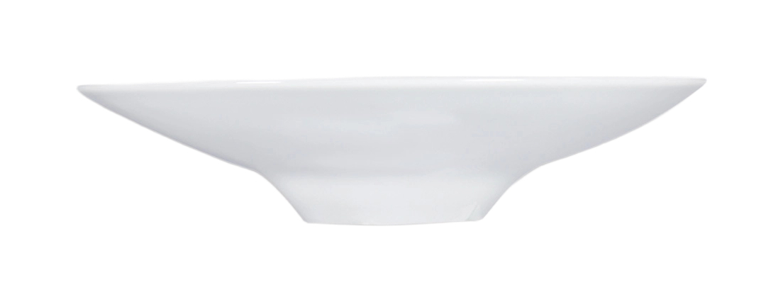 Тарелка обеденная Ecume 23 см белая, фарфор – 2