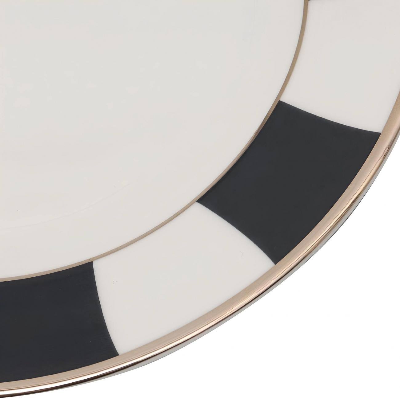 Тарелка обеденная Galerie Royal Bleu Nuit 26 см, фарфор Bernardaud 1856/13