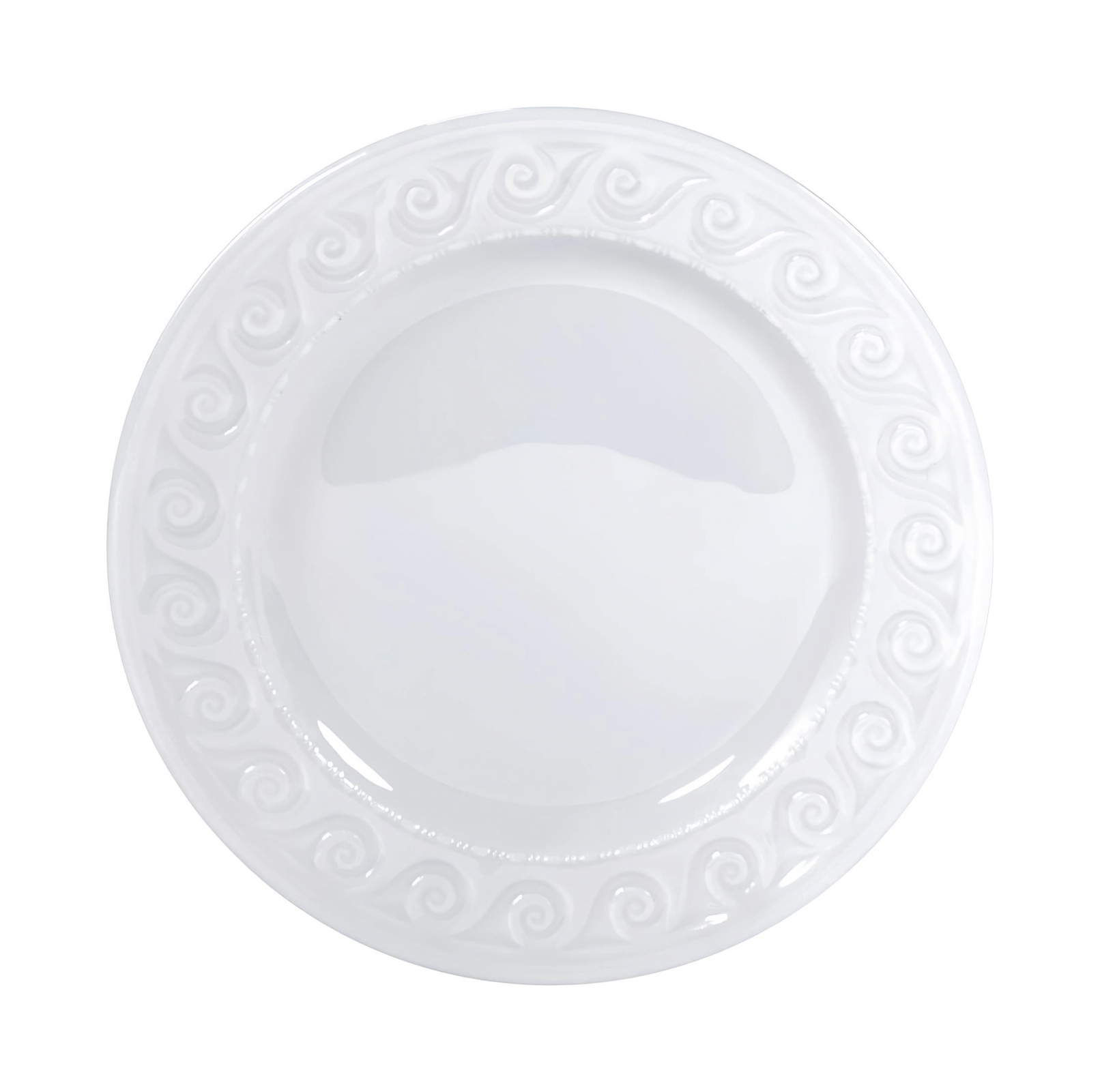 Тарелка для хлеба Louvre 16 см белая, фарфор