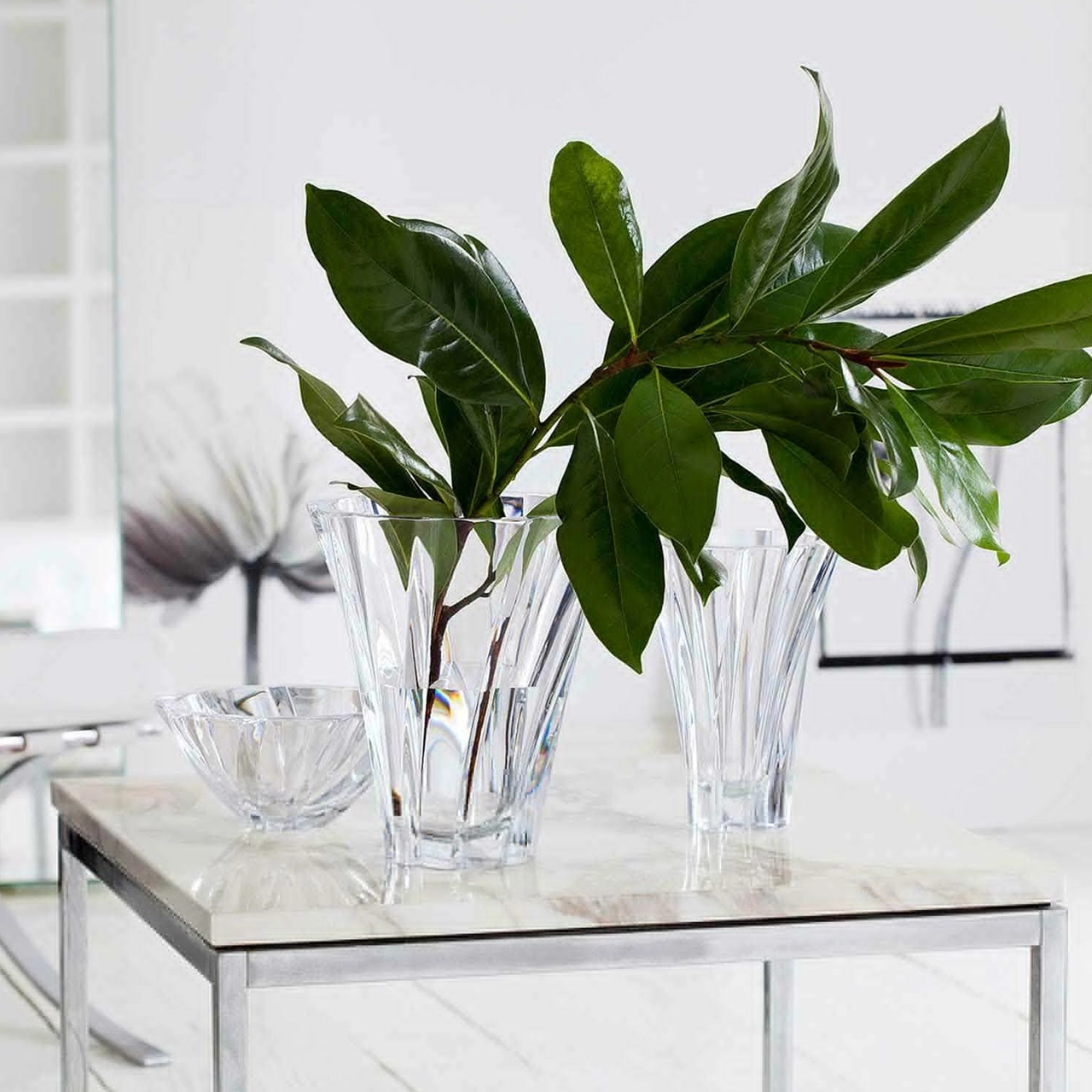 Ваза для цветов OBJECTIF 21 см хрусталь – 2