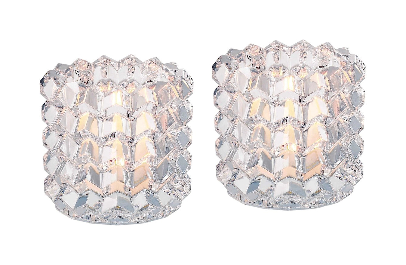 Набор из 2-х подсвечников EYE 7.6 см хрусталь прозрачный Baccarat 2817445