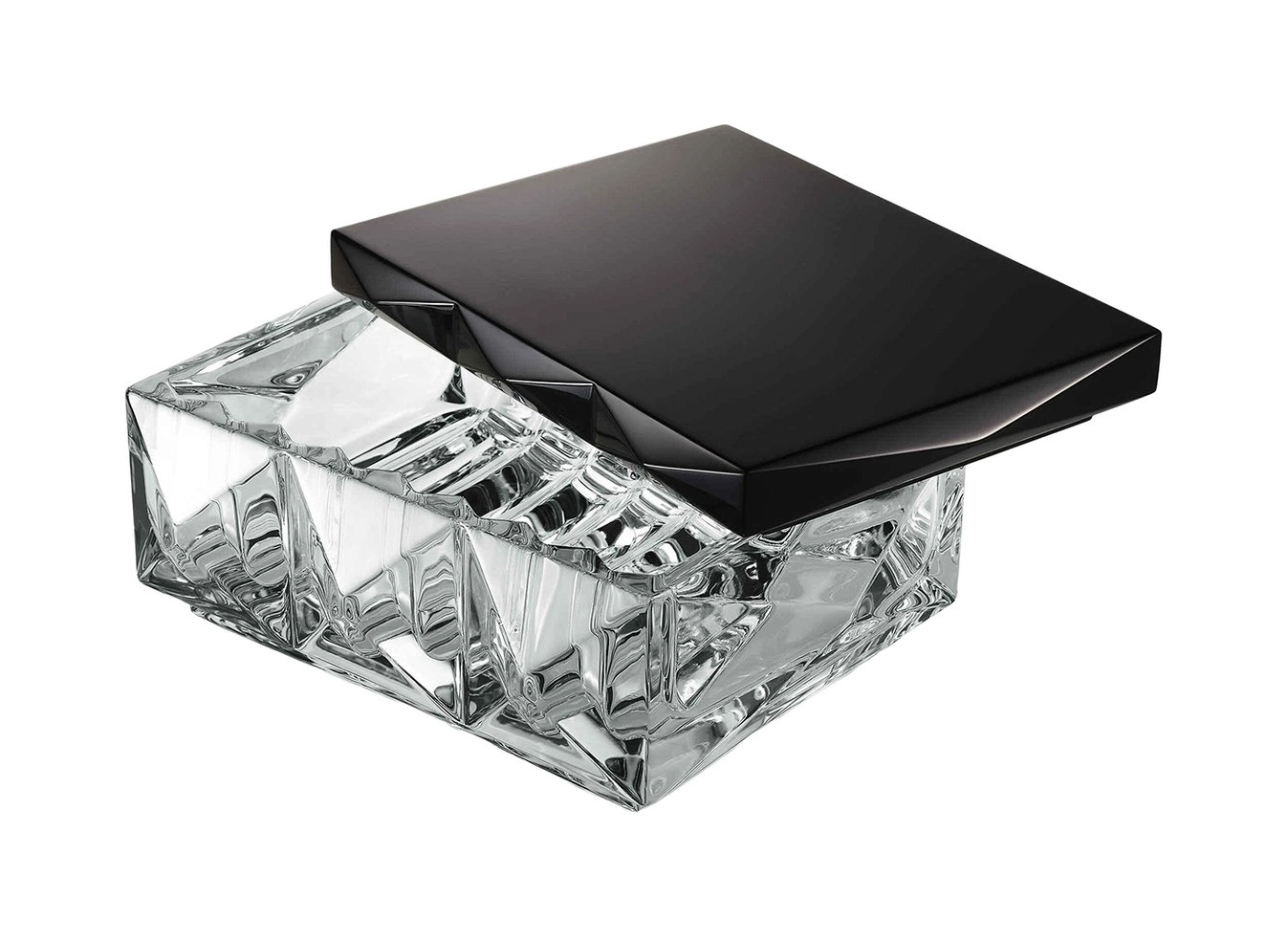 Шкатулка LOUXOR 17 см хрусталь черная – 2
