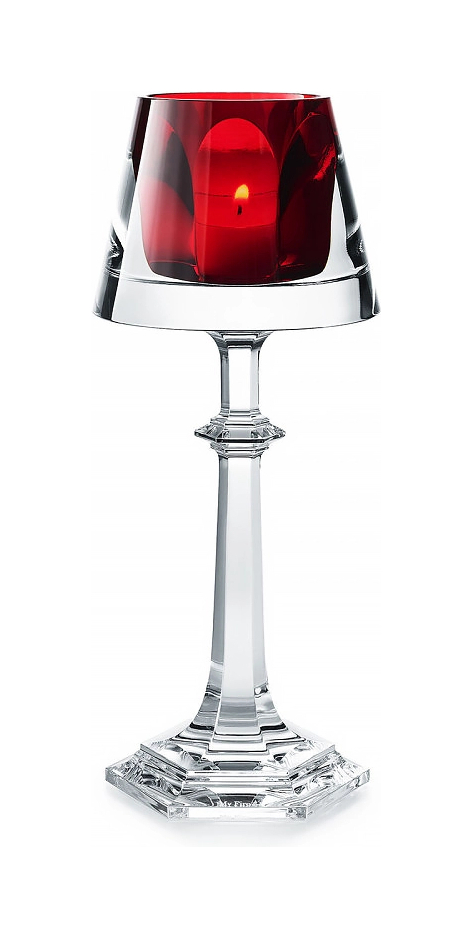 Подсвечник HARCOURT MY FIRE 32 см хрусталь красный