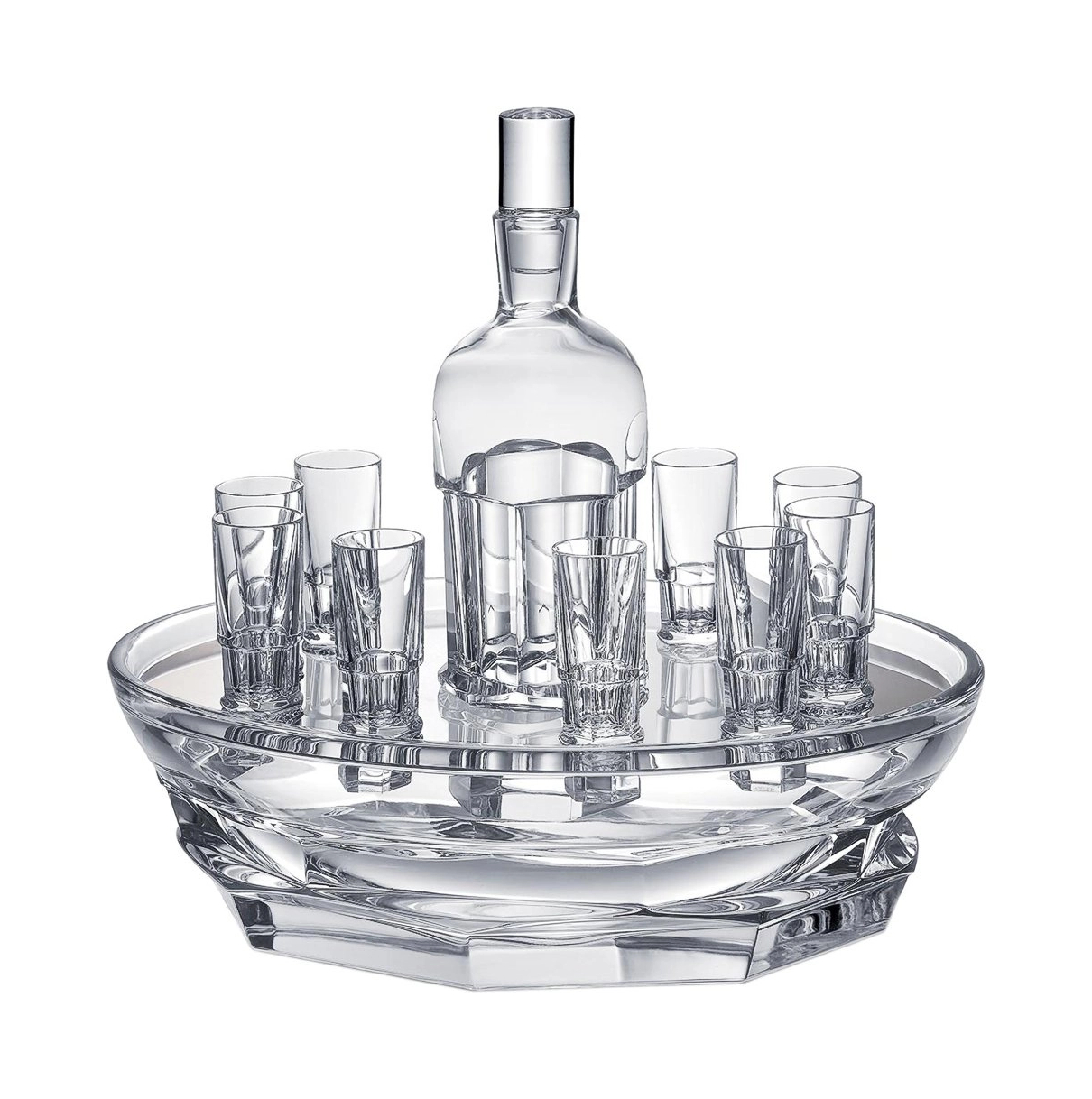 Набор для водки HARCOURT ABYSSE 10 стопок и штоф хрусталь