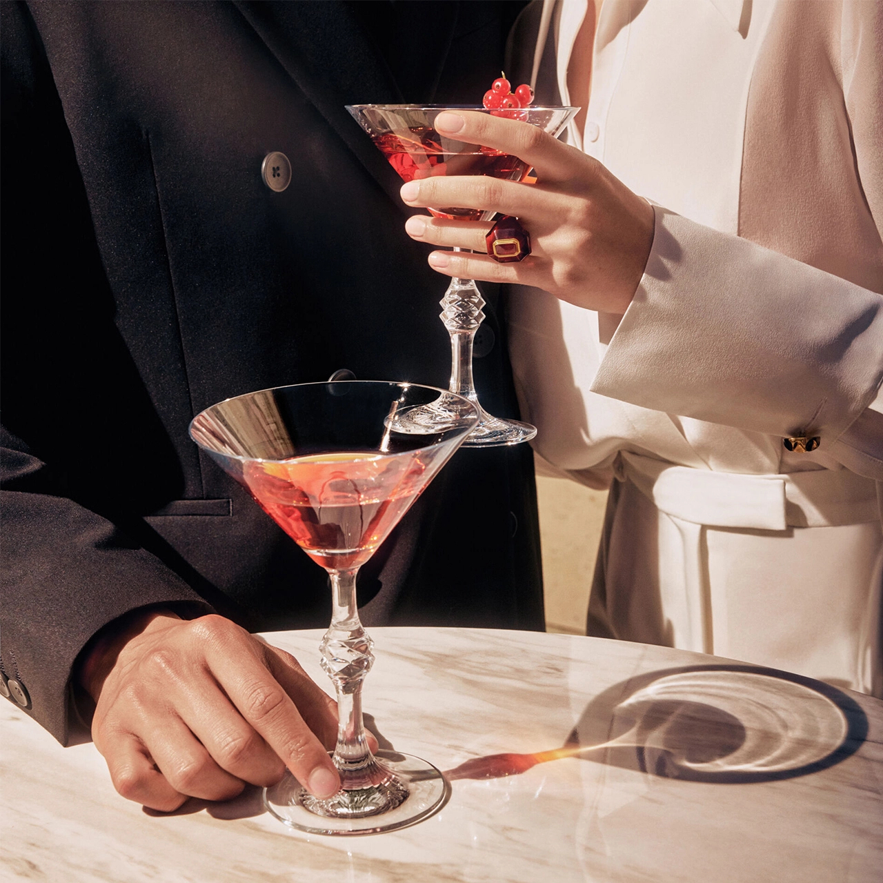 Набор из 2-х бокалов для мартини JCB PASSION 250 мл хрусталь прозрачный – 2