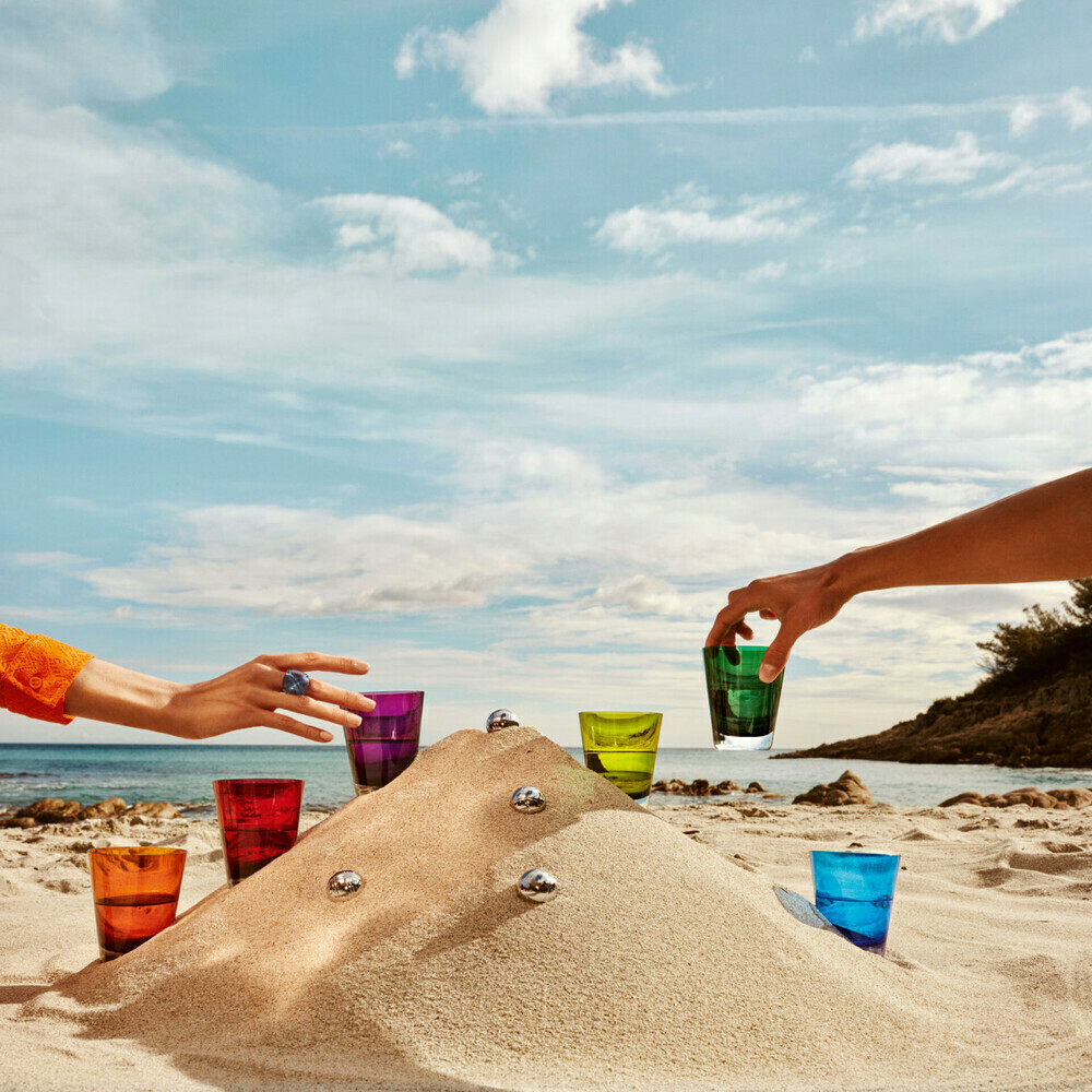 Набор из 6-ти бокалов для виски MOSAIQUE 220 мл хрусталь разноцветный Baccarat 2810602