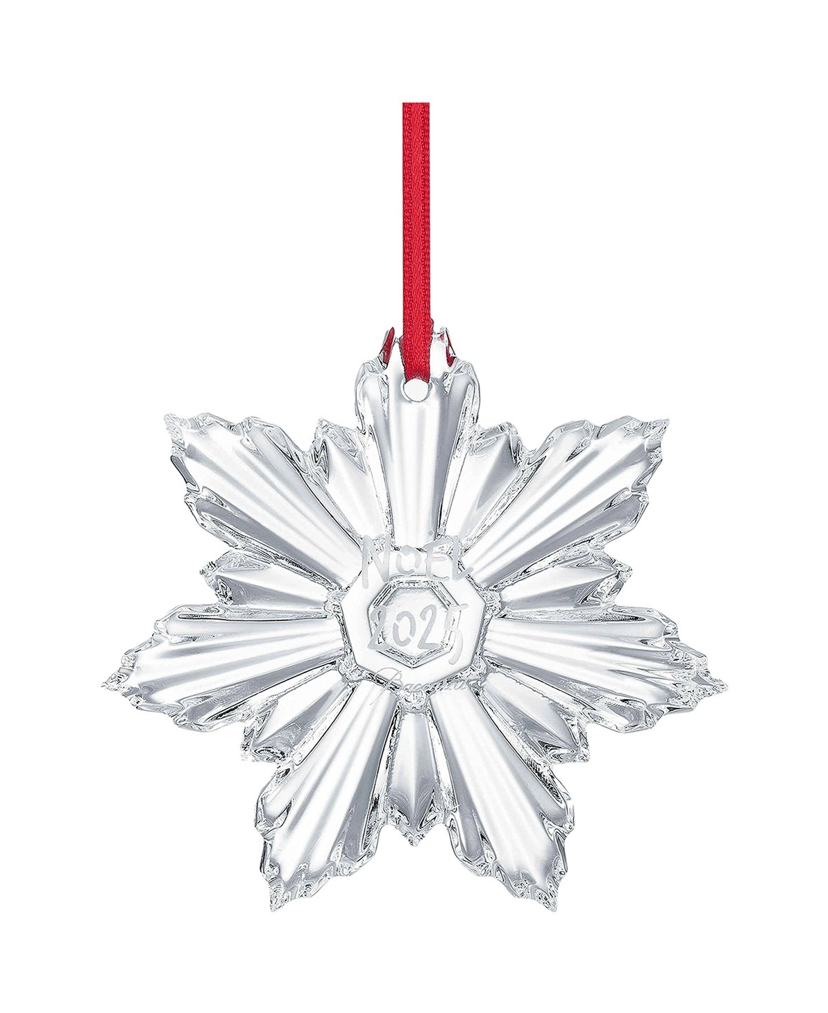 Елочное украшение PALMETTE хрусталь прозрачное